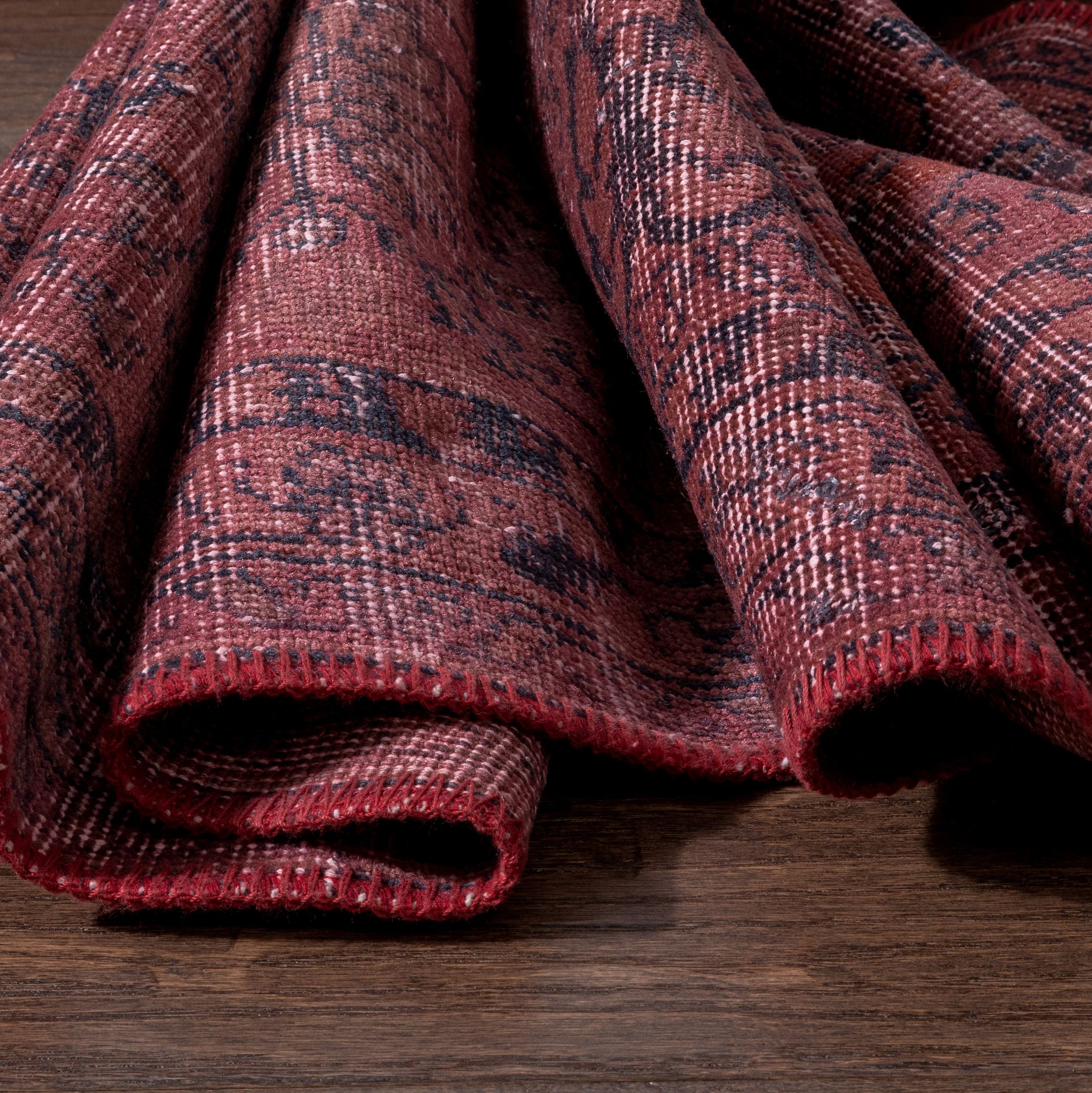 Cabrenet Pink & Purple Overdyed Medallion One-of-a-Kind Handmade Wool Area Rug 8'8 x 11'11、mySite、gigharbornorthrealestate