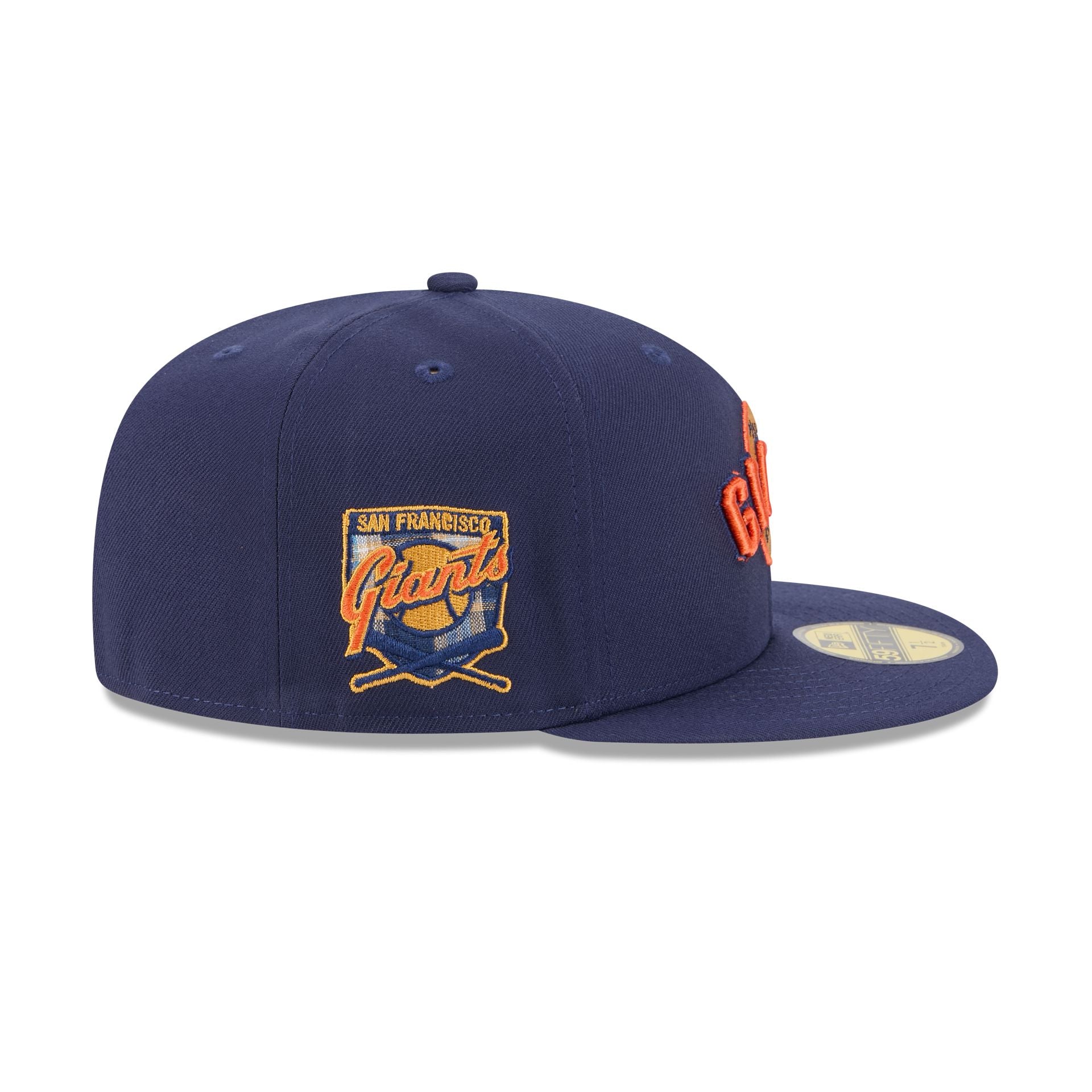San Francisco Giants Blue Tartan 59FIFTY Fitted Hat、mySite、vikingsvslions