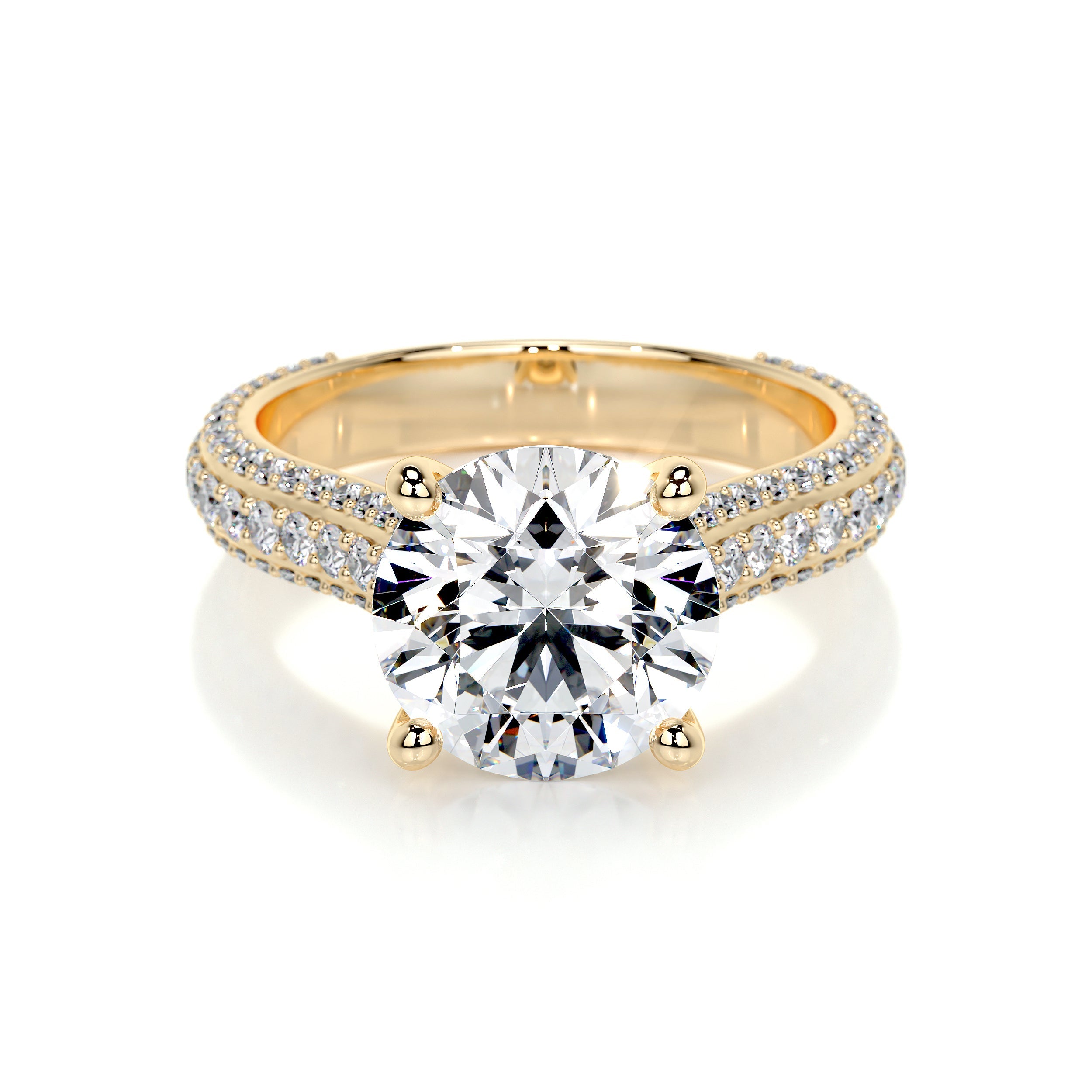 Janet Lab Grown Diamond Ring -18K Yellow Gold、mySite、hinf8tx79