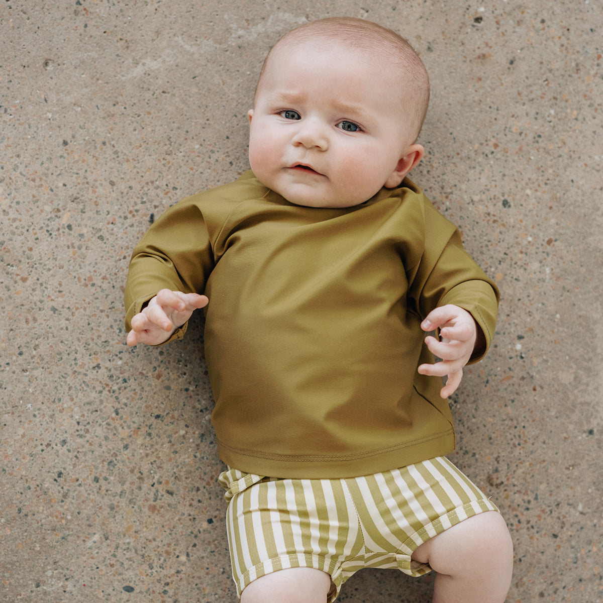 Swim Tee - Olive、mySite、g9winljtr