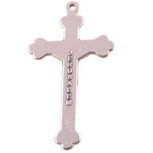  43x23 mm Pewter rosary crucifix (1.7x0.9)、mySite、elrpsem3k