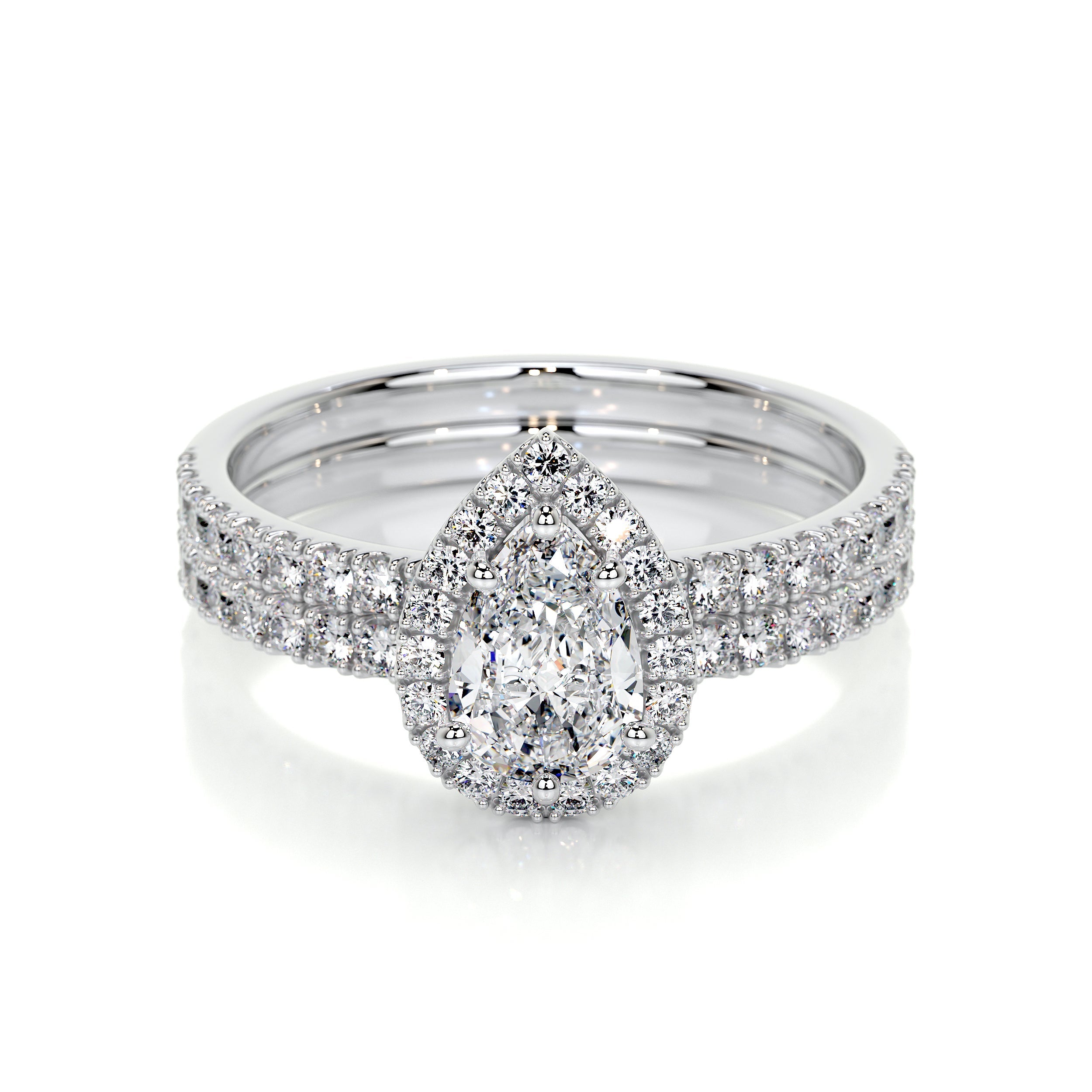 Juniper Lab Grown Diamond Bridal Set -14K White Gold、mySite、hinf8tx79