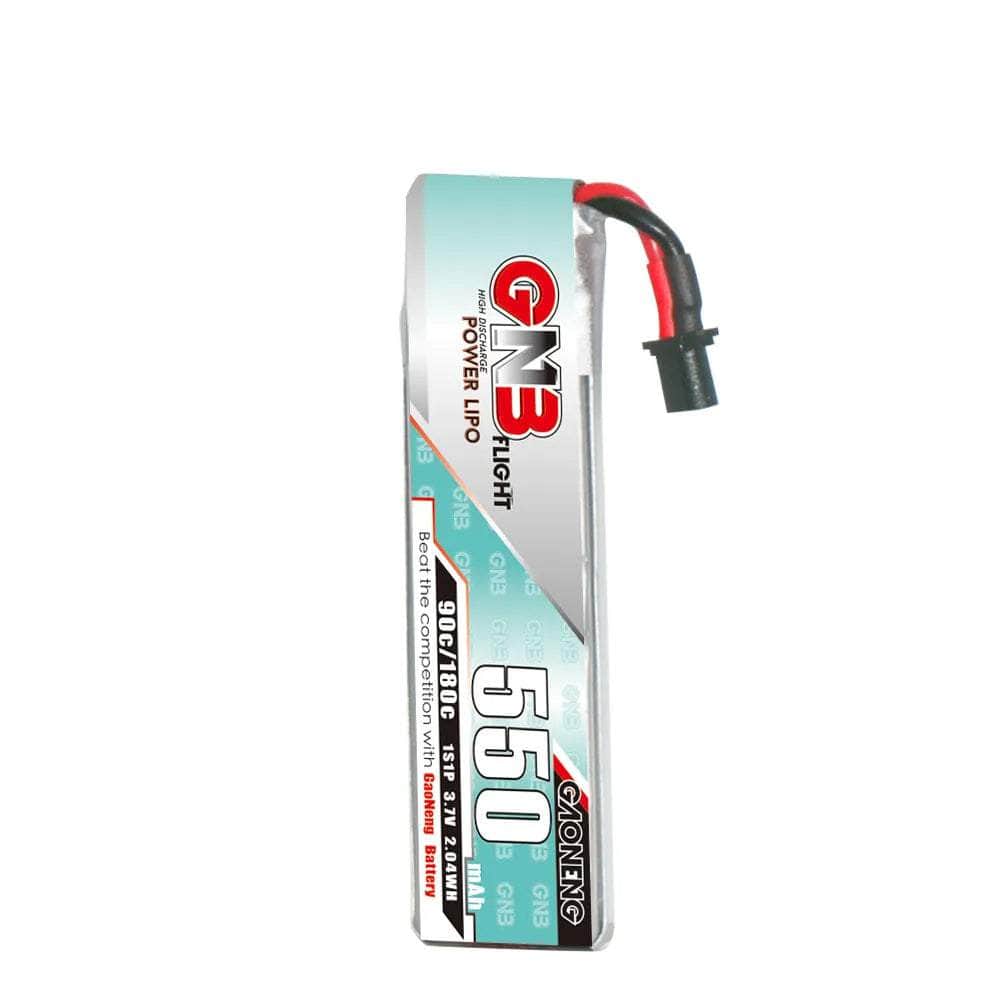  Gaoneng GNB 3.7V 1S 550mAh 90C LiPo Whoop/Micro Battery w/ Cabled - A30、mySite、merchandisen