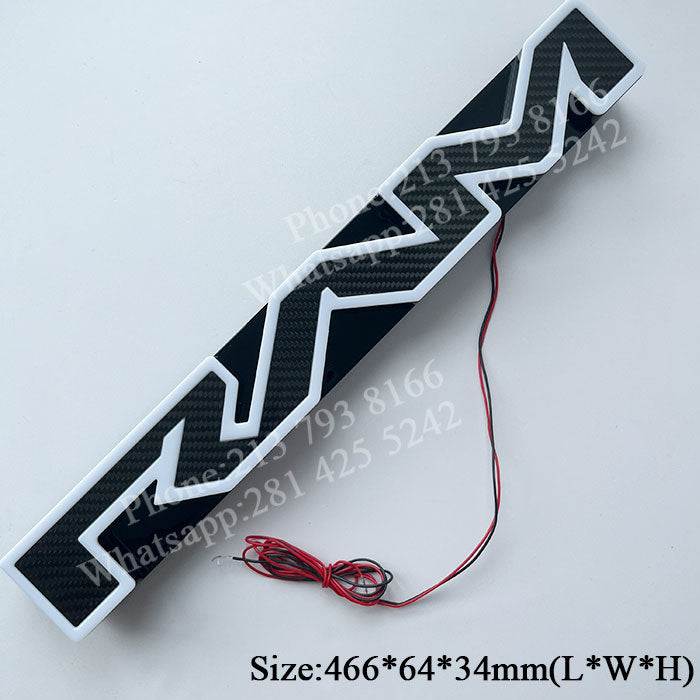 White Led Lighted Letters for Ram 1500 (2019-2025)、mySite、nflplayoffbracketp