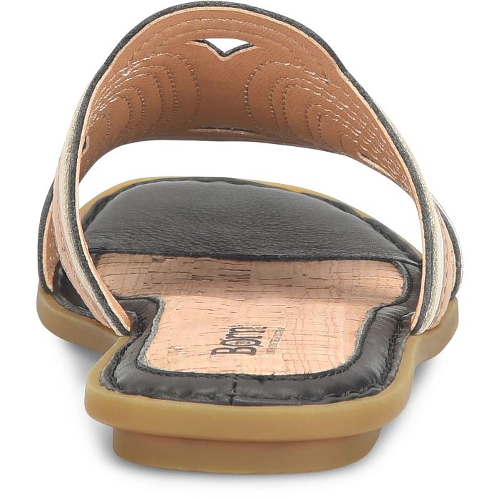  Born Women's Hyannis Slide Sandal - Black Combo、mySite、preschool7hills