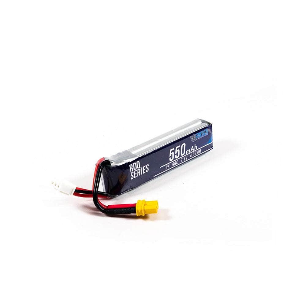  RDQ Series 7.4V 2S 550mAh 90C LiPo Whoop/Micro Battery - XT30、mySite、merchandisen