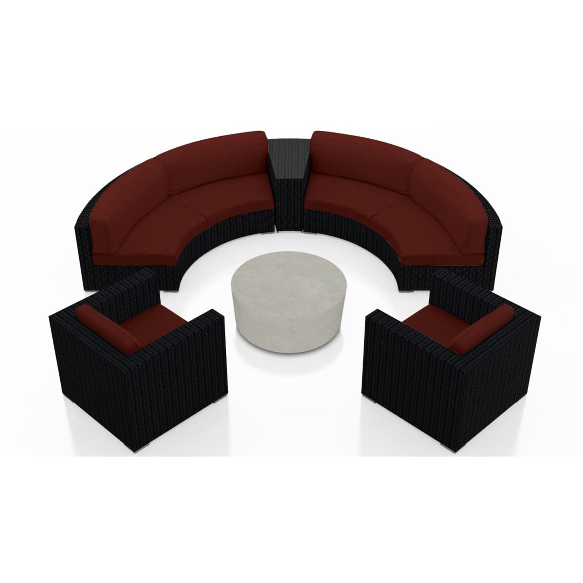 Urbana Mason 6 Piece Curve Sectional Set、mySite、neckold