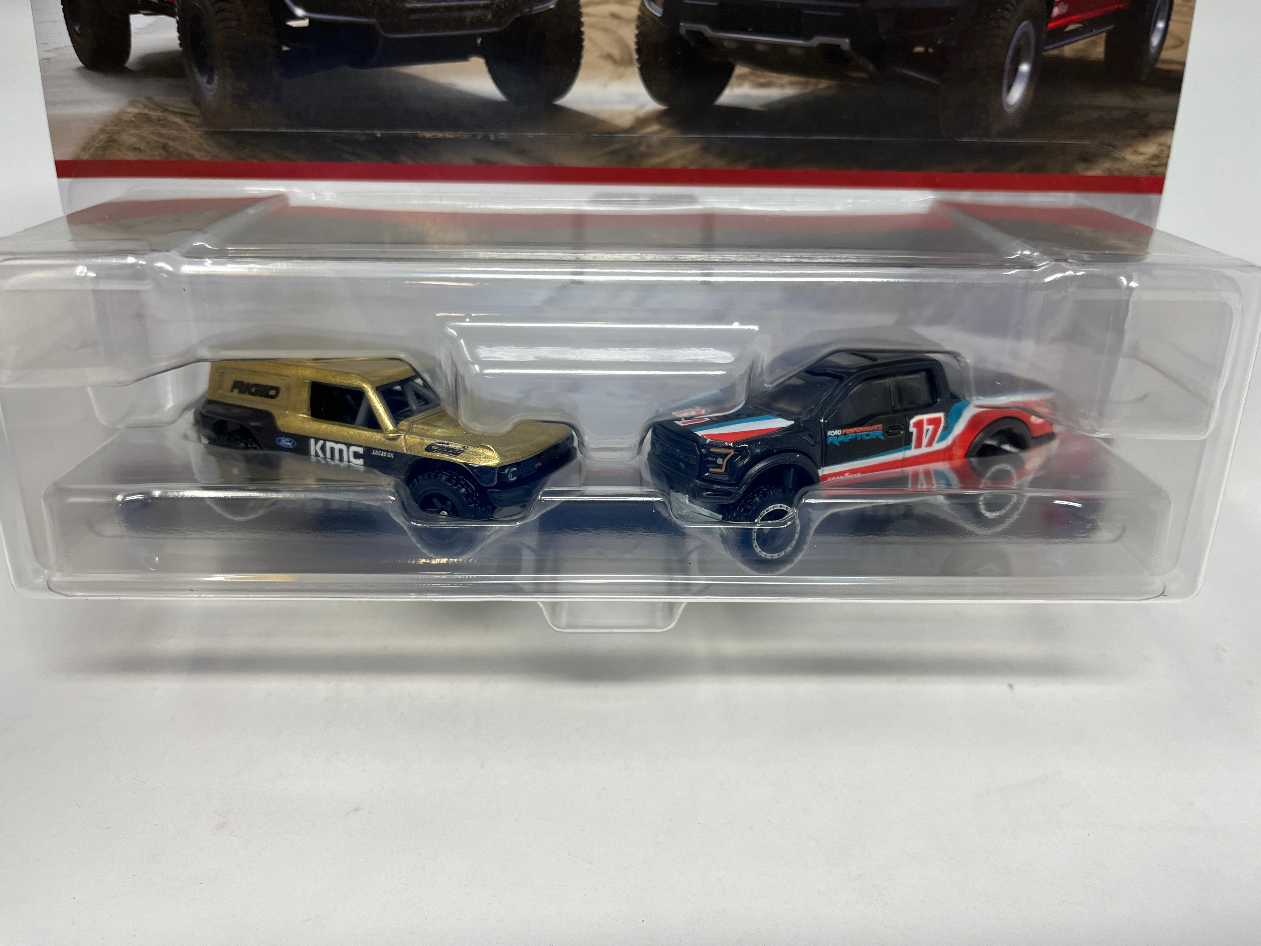 New! 2-Pack * Ford Bronco R & '17 Ford F-150 Raptor * 2024 Hot Wheels 1:64 Scale、mySite、hgirdovlk