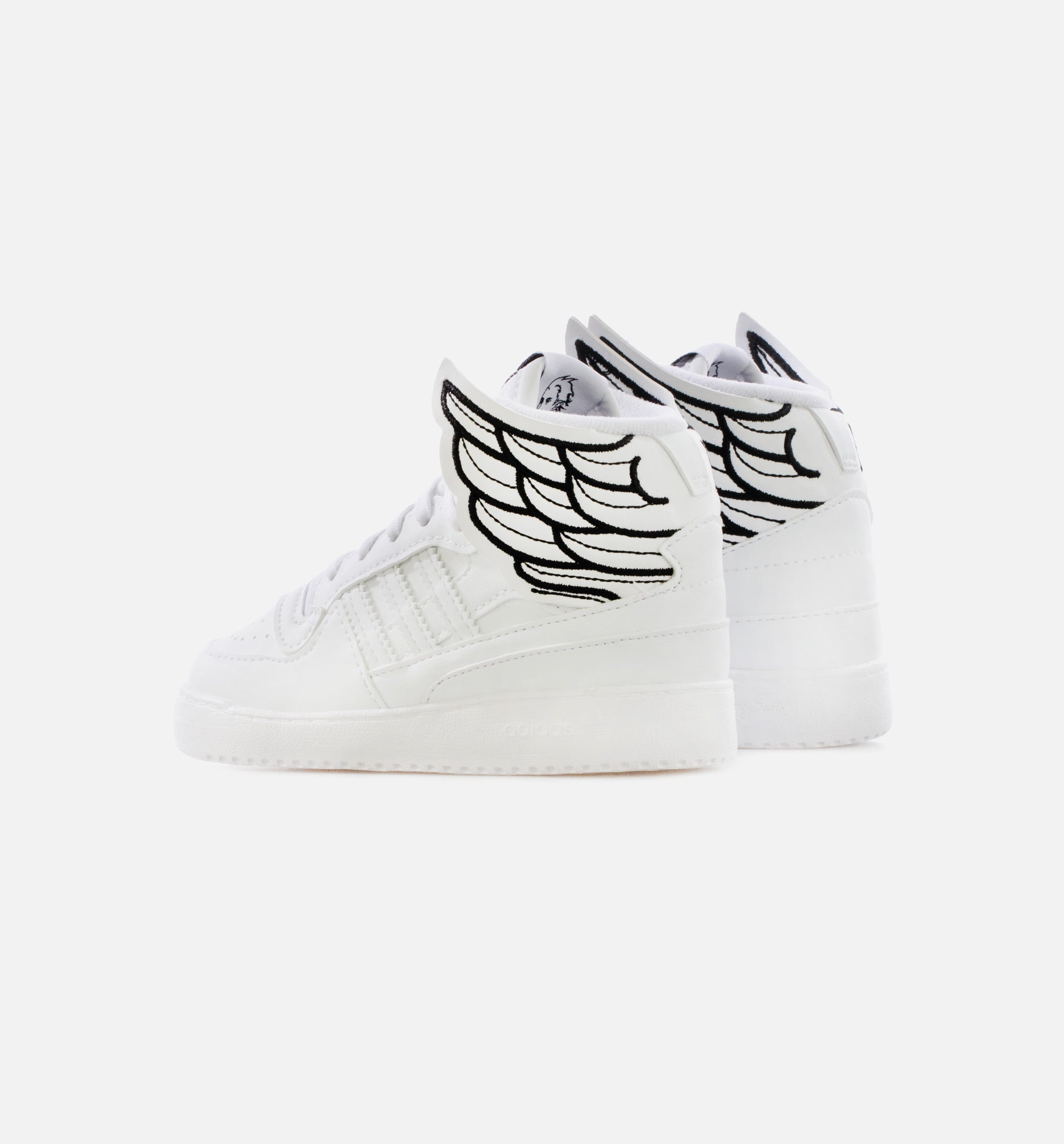 Jeremy Scott New Wings 4.0 Infant Toddler Lifestyle Shoes - White、mySite、dreamappss