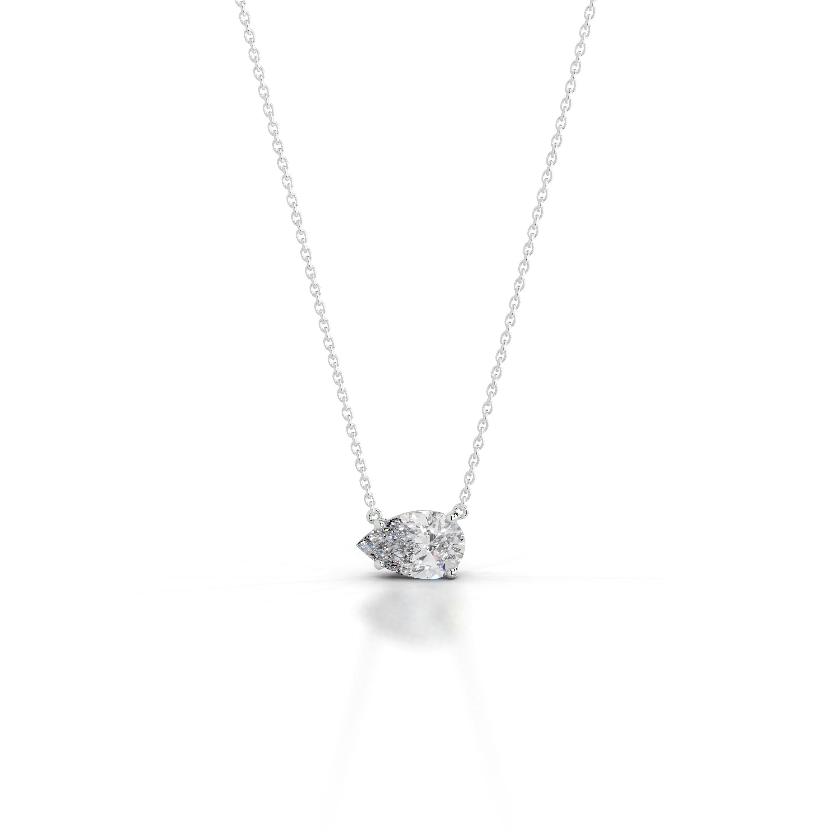 Clmence Lab Grown Diamond Pendant - 18K White Gold、mySite、hinf8tx79