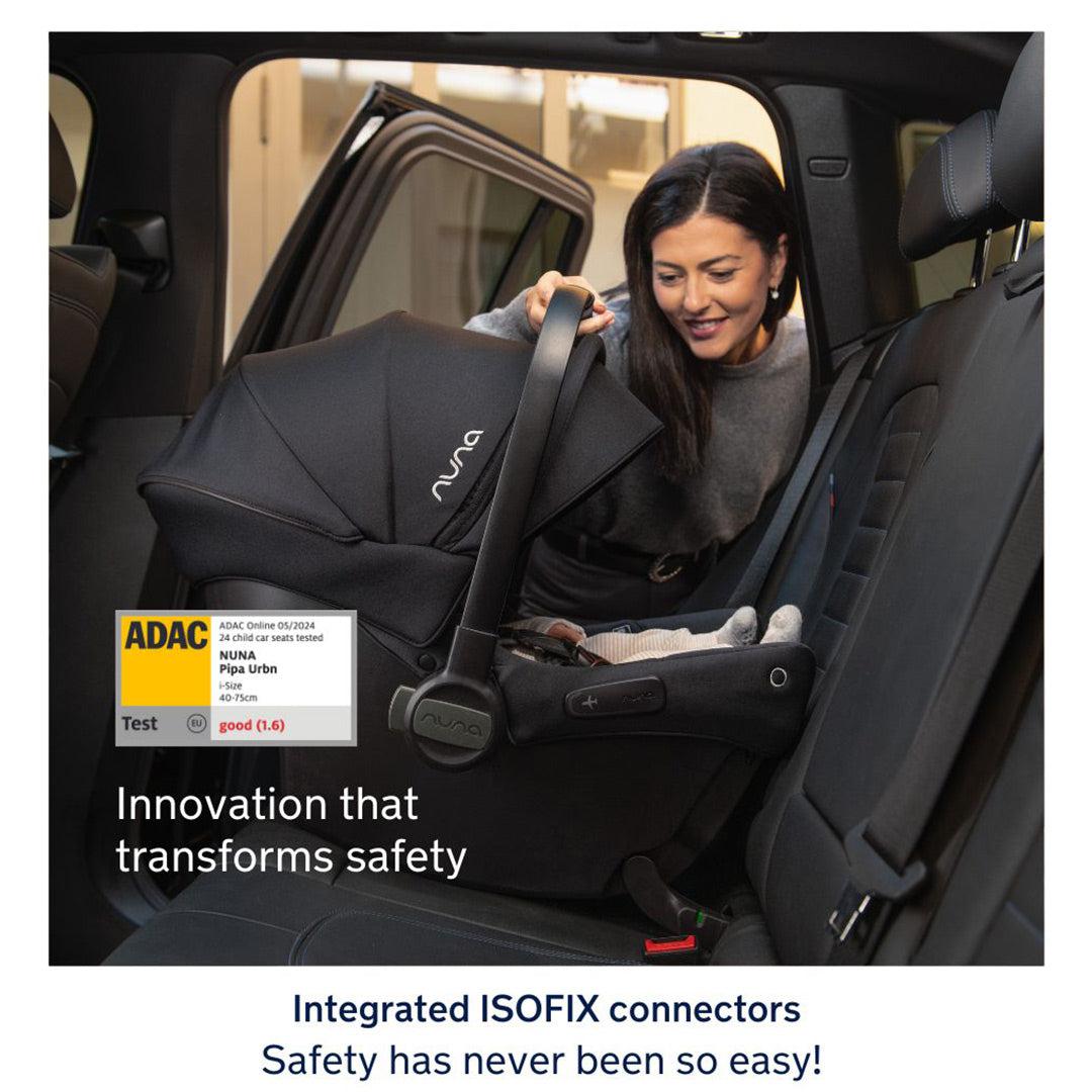  Outlet - Nuna PIPA URBN Integrated Isofix Car Seat - Caviar、mySite、merchandisen