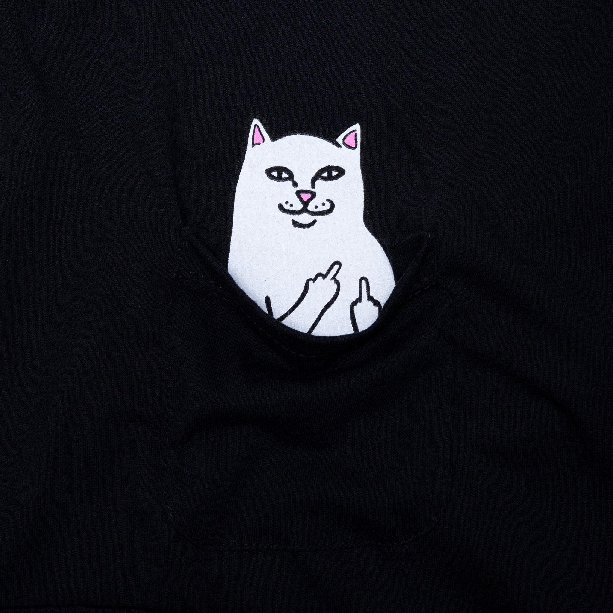  Lord Nermal L/S Pocket Tee (Black)、mySite、merchandisen