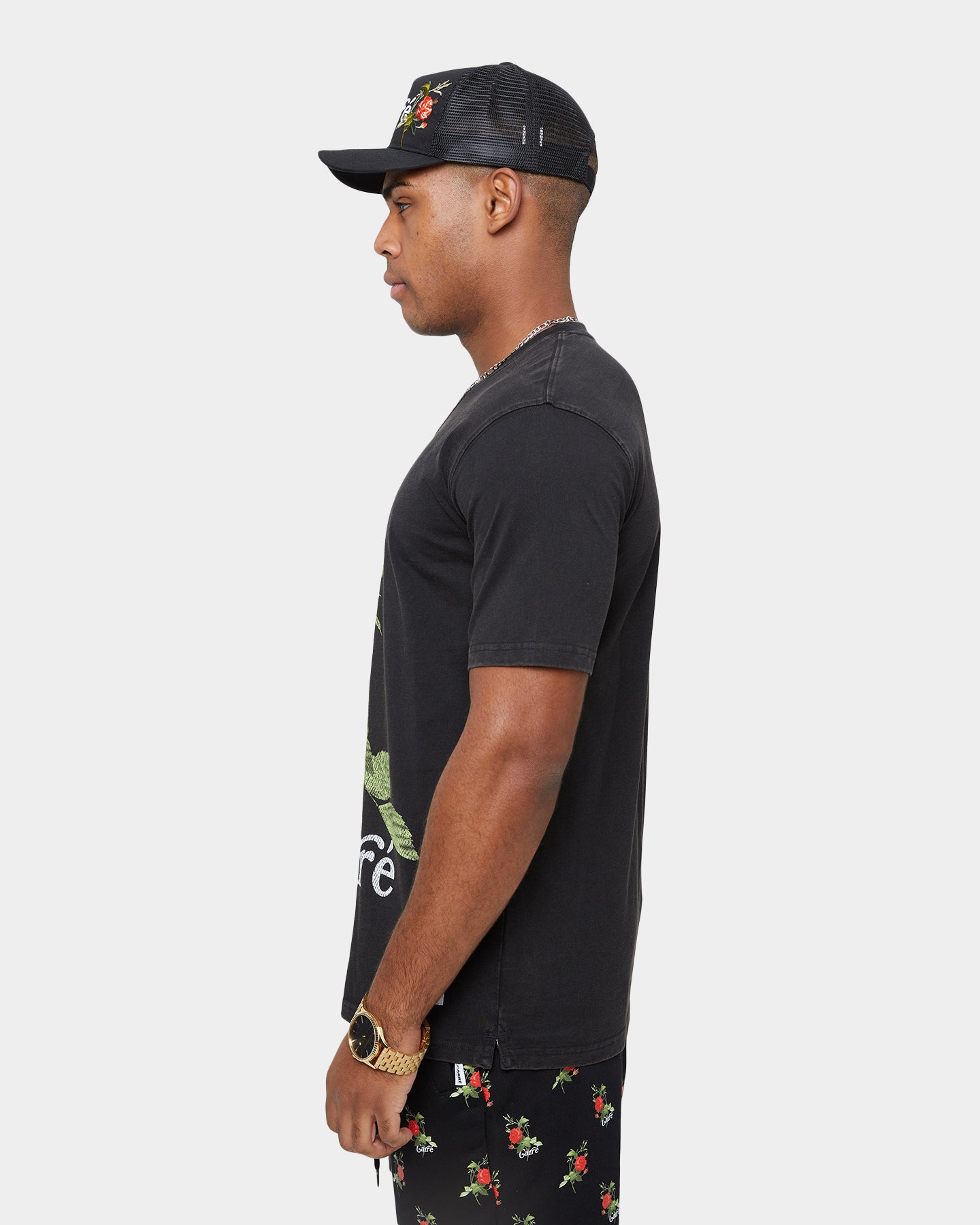 Carre Ament Vintage Classic Short Sleeve T-Shirt Washed Black、mySite、zt4zffjzw