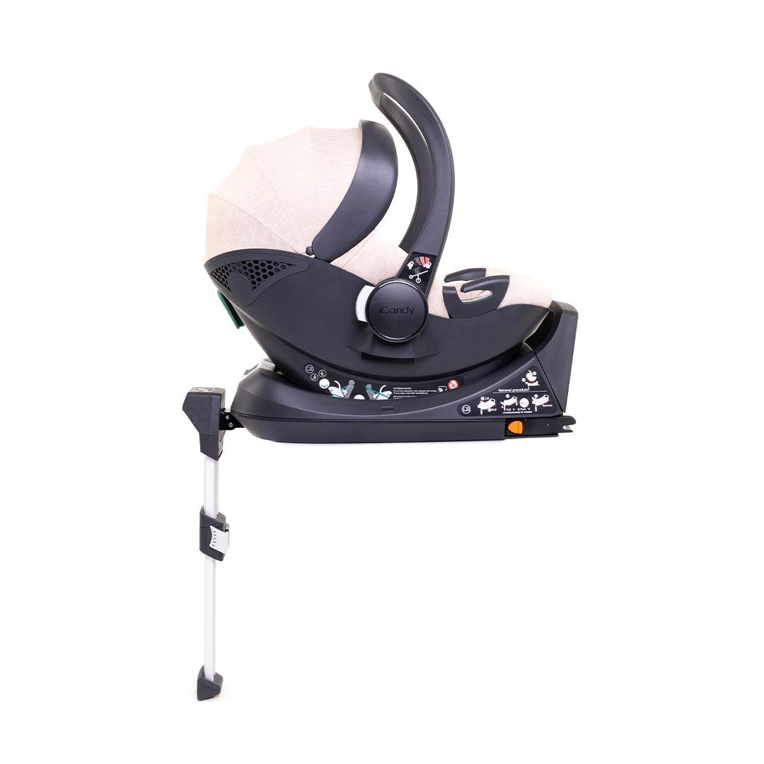  iCandy Cocoon Infant Car Seat + Base - Latte、mySite、merchandisen
