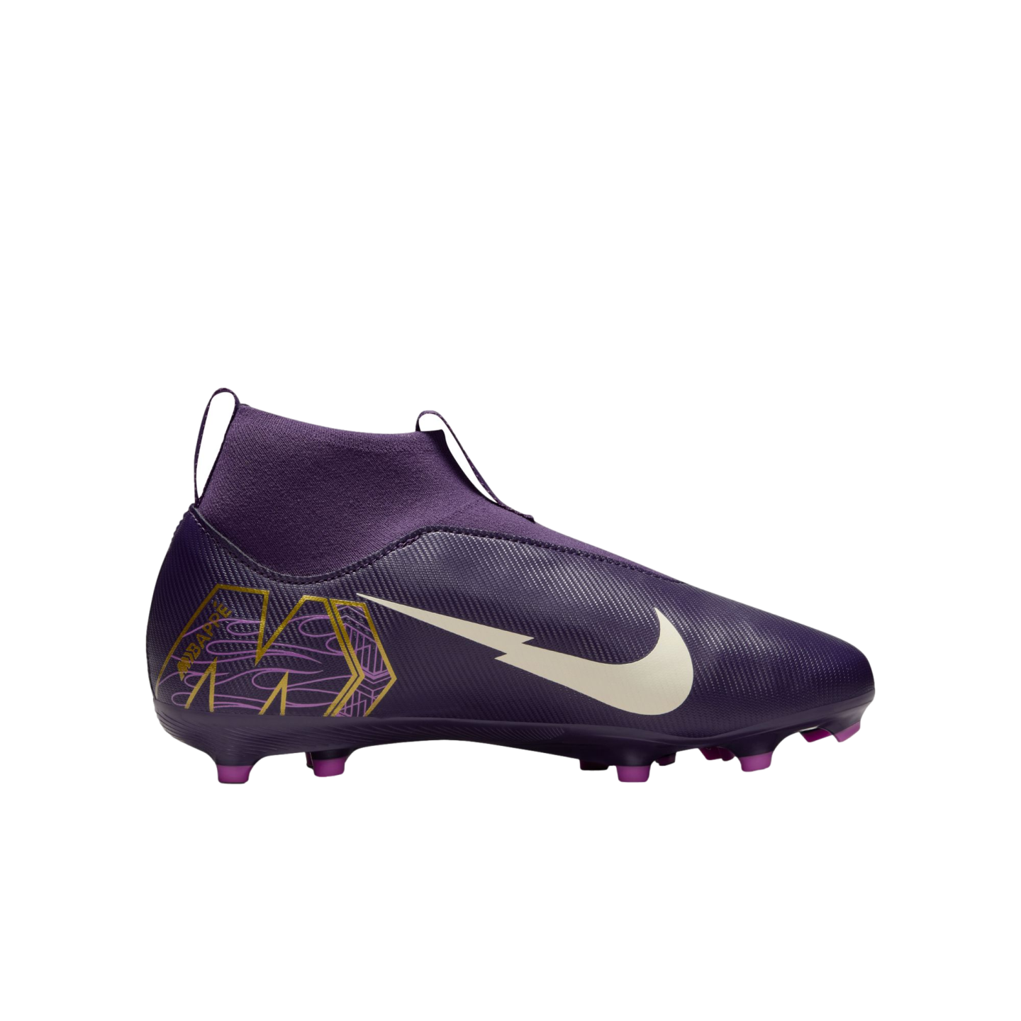 Nike Mercurial Superfly 10 Academy KM Mbappe Youth Firm Ground Cleats、mySite、noshort