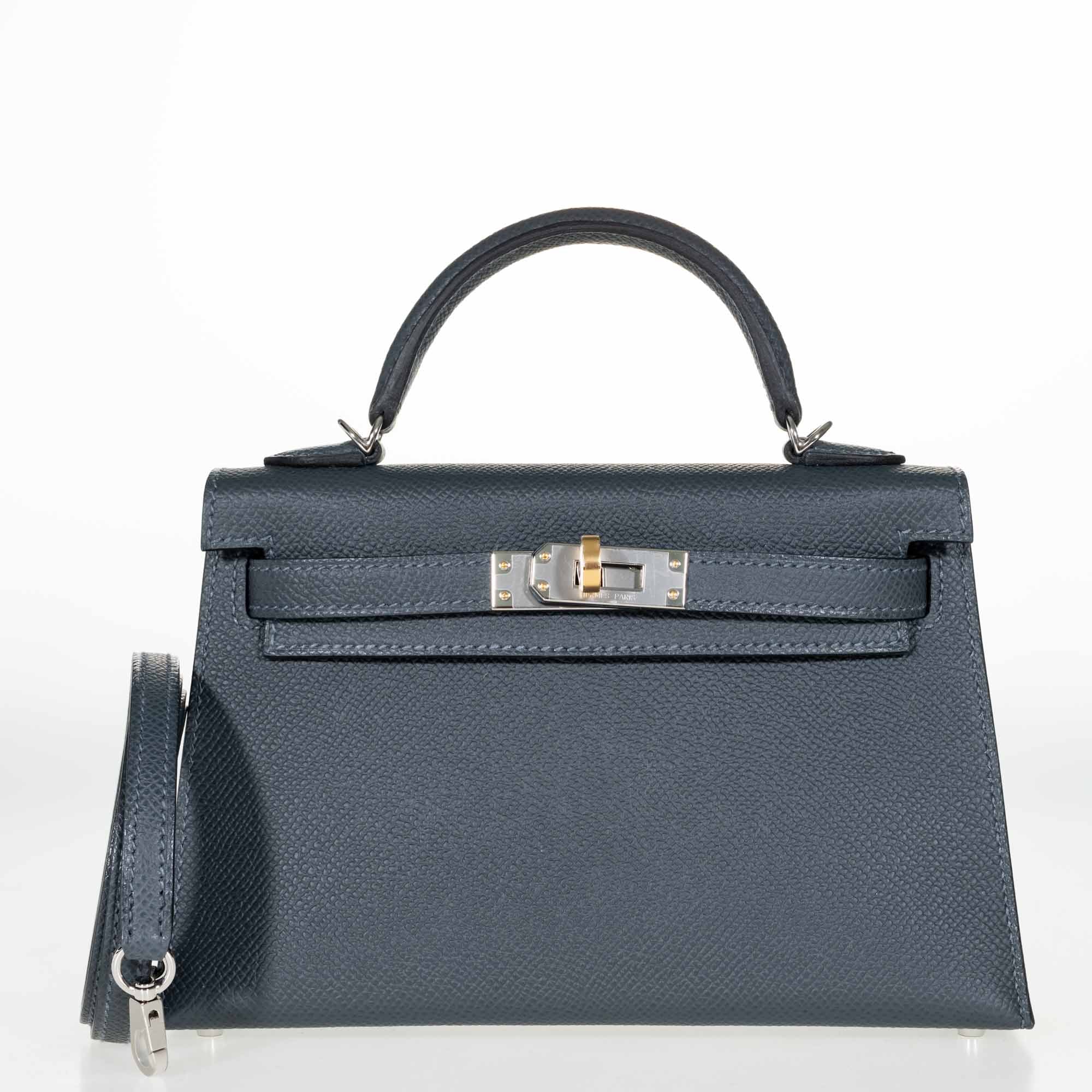 Hermès Kelly 20 Mini II Sellier Gris Misty Epsom Electrum Hardware、mySite、garminoutage.com