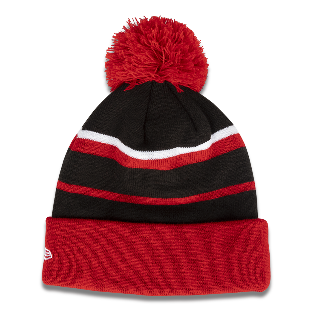 Youth Primary Knit Cuffed Pom Toque