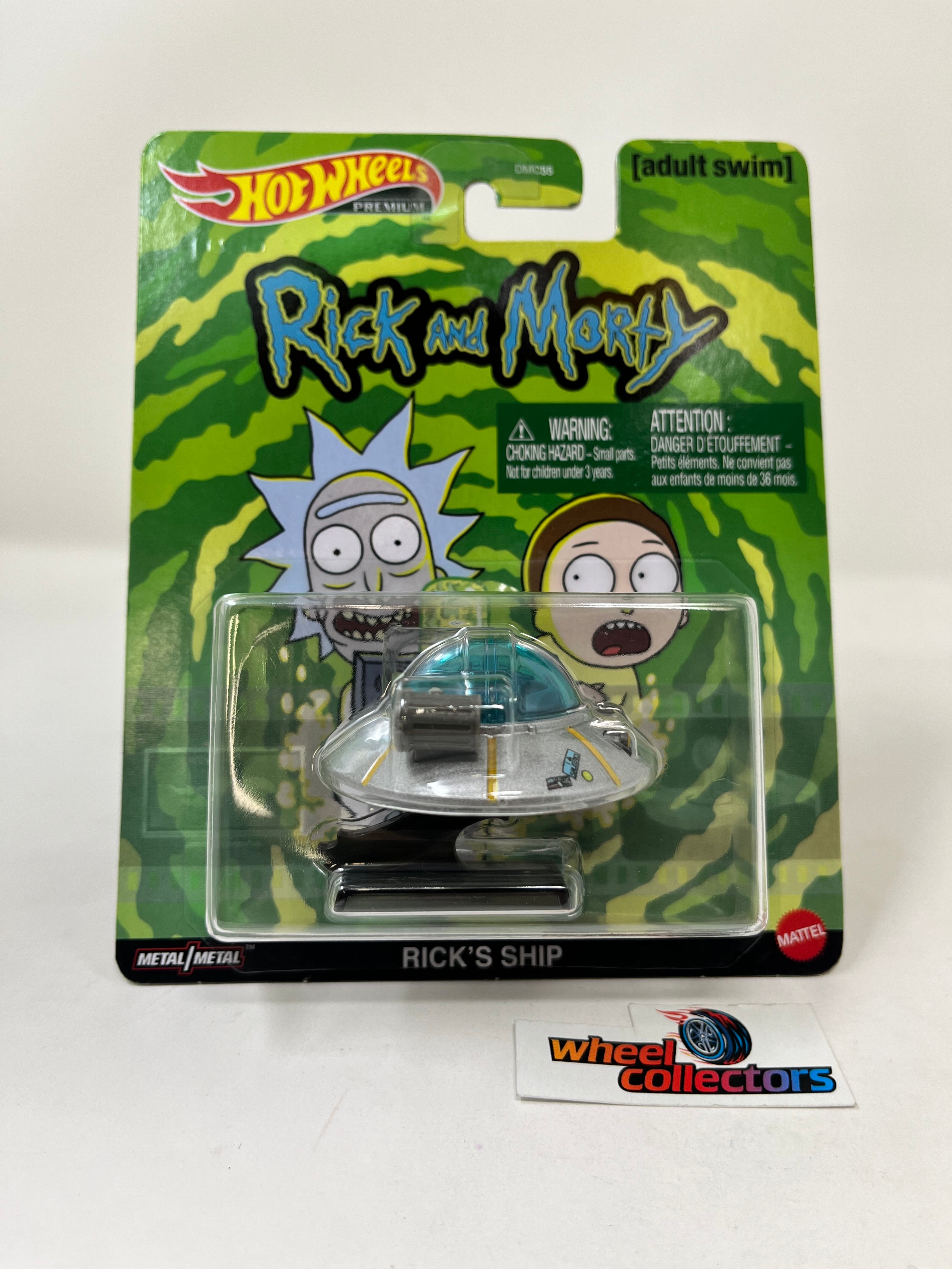 Rick's Ship Rick and Morty * 2023 Hot Wheels Retro Entertainment Case Q、mySite、hgirdovlk