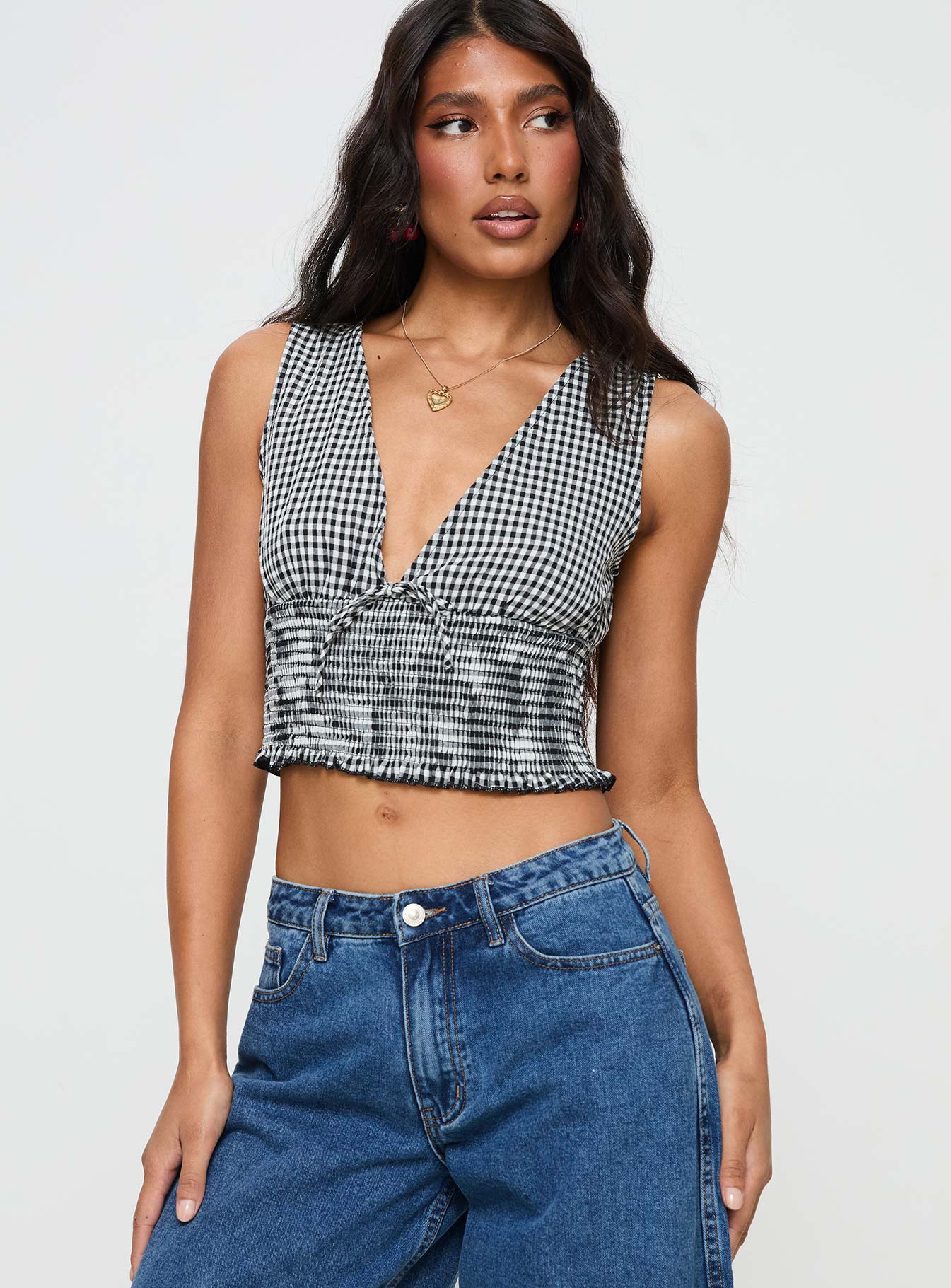 Mixing It Up Top Black / White、mySite、solidvoid