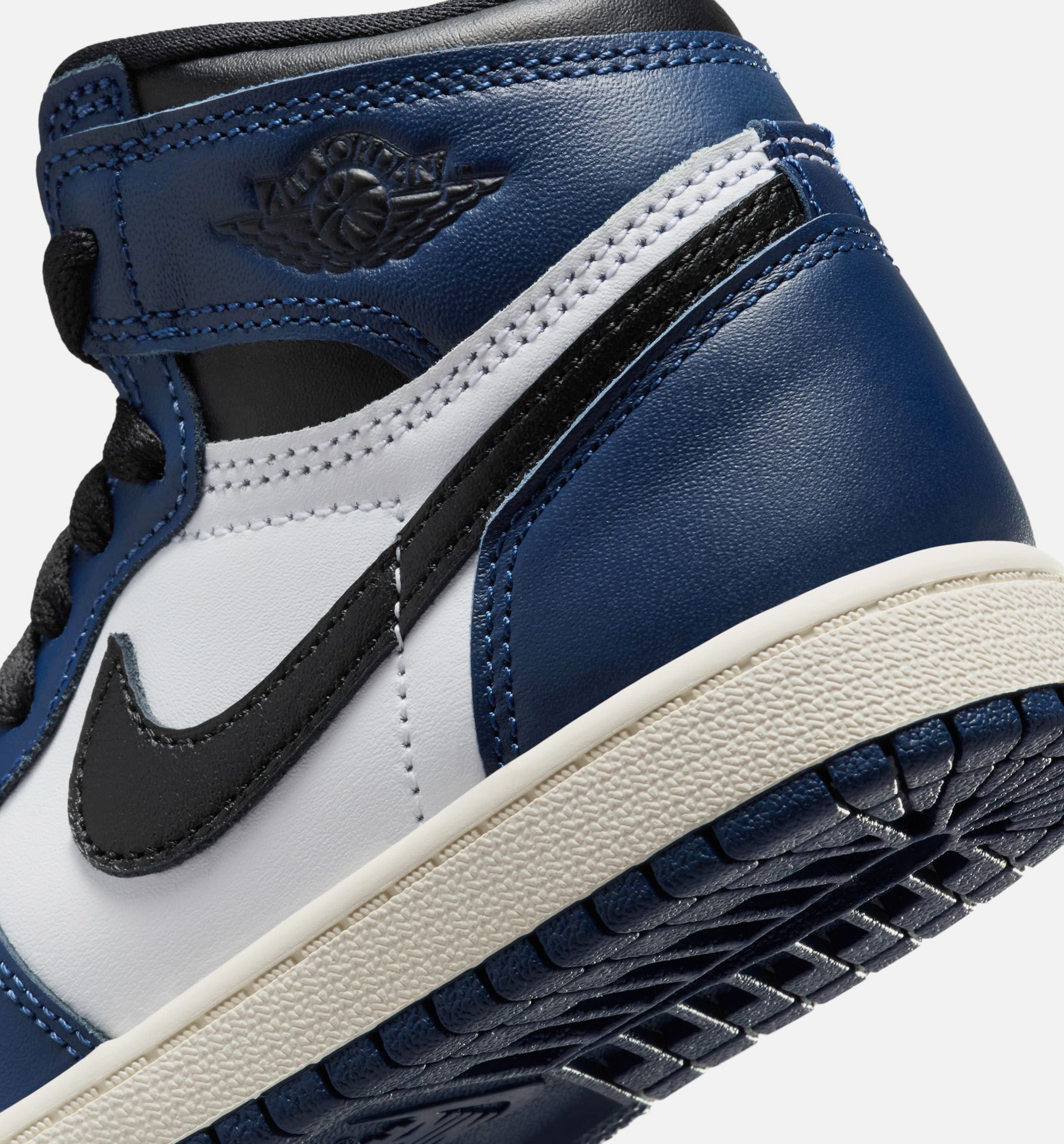 Air Jordan 1 Retro High OG Midnight Navy Preschool Lifestyle Shoe - Midnight Navy/White、mySite、dreamappss