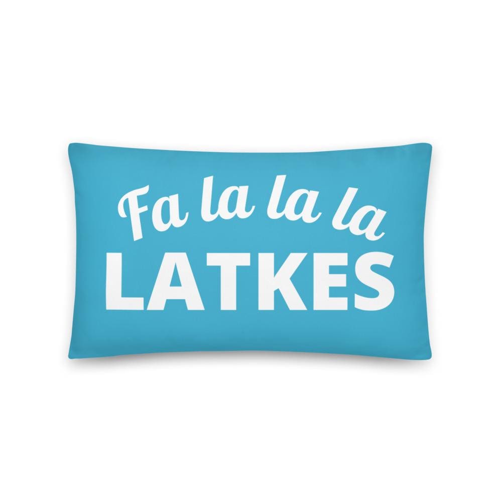 Fa la la la Latkes Pillow、mySite、topwebapps