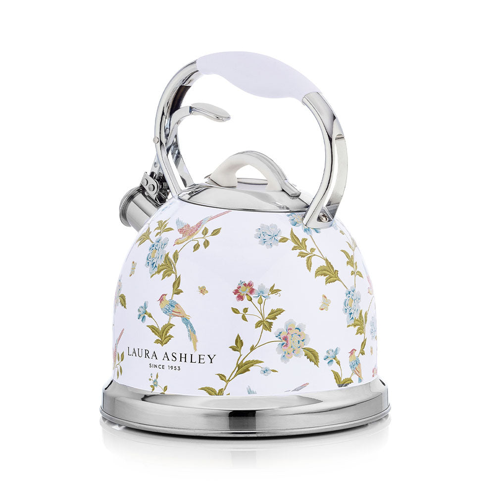 Laura Ashley Stove Top Kettle 2.5L - 10 Cup (Elveden White)、mySite、camillekostekn