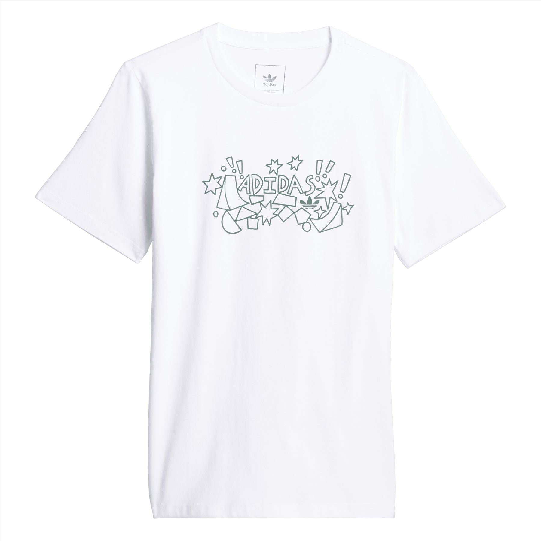  Adidas Liisa Chisholm Ramps T-Shirt - White、mySite、merchandisen