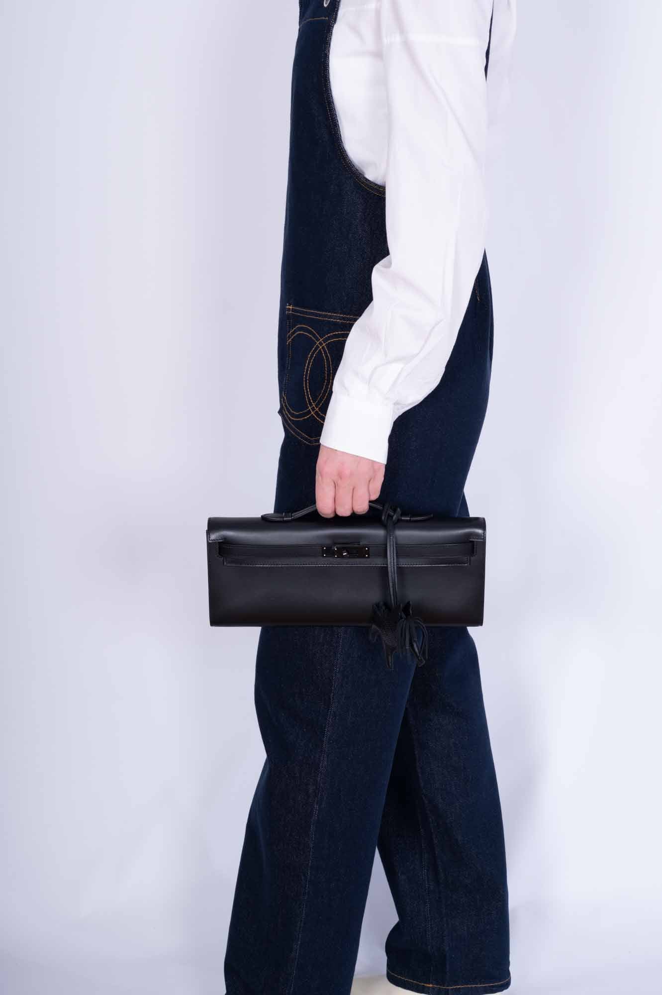 Hermès Kelly Cut So Black Box leather with Black PVD Hardware、mySite、garminoutage.com