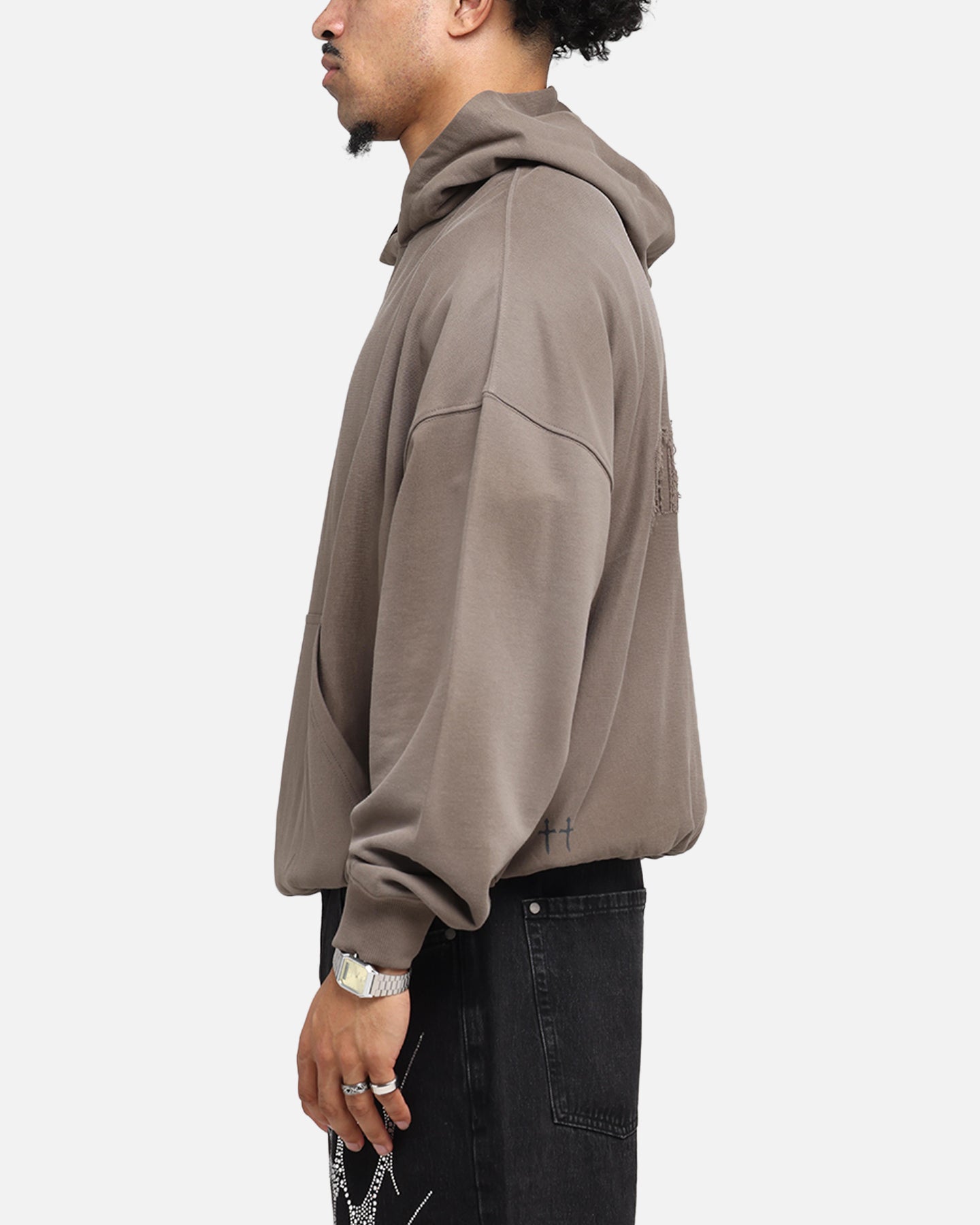 Saint Morta Manticore Boxy Hoodie Sunfade Brown、mySite、zt4zffjzw