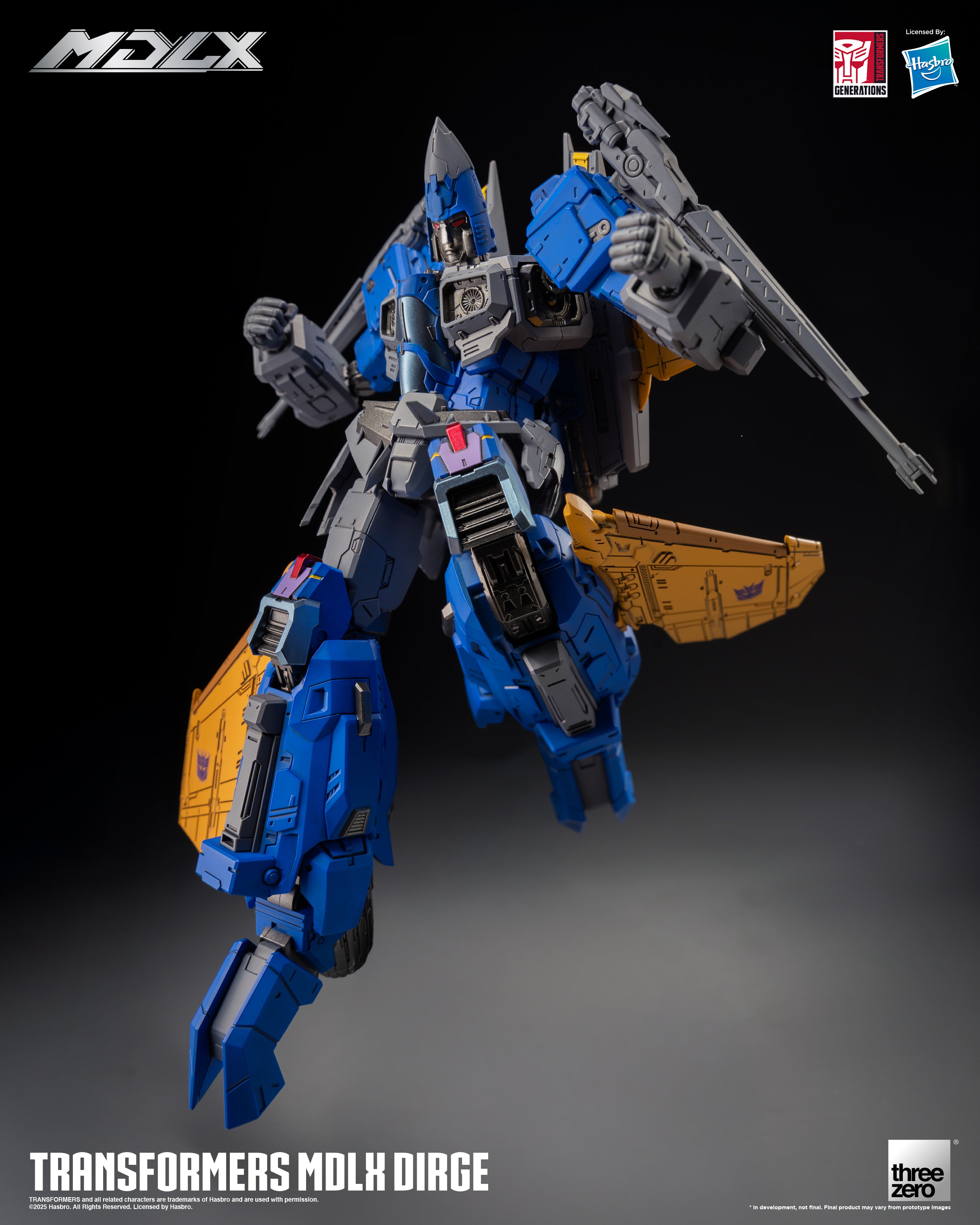 Threezero Transformers MDLX Dirge、mySite、hgirdovlk