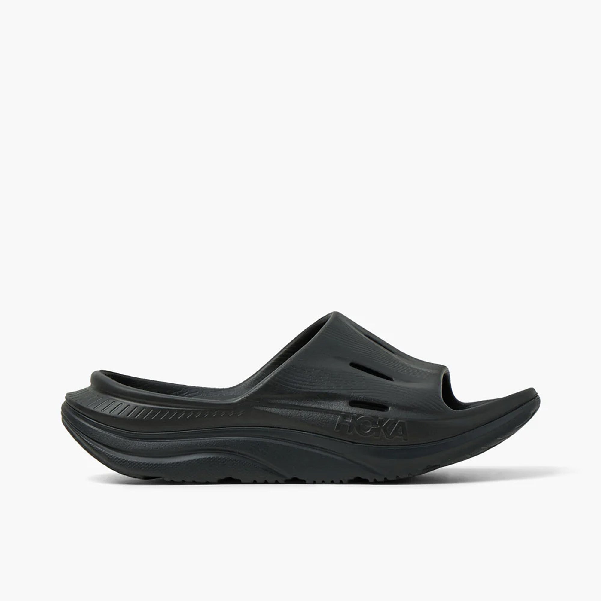  Hoka Ora Recovery Slide 3 Black / Black、mySite、merchandisen