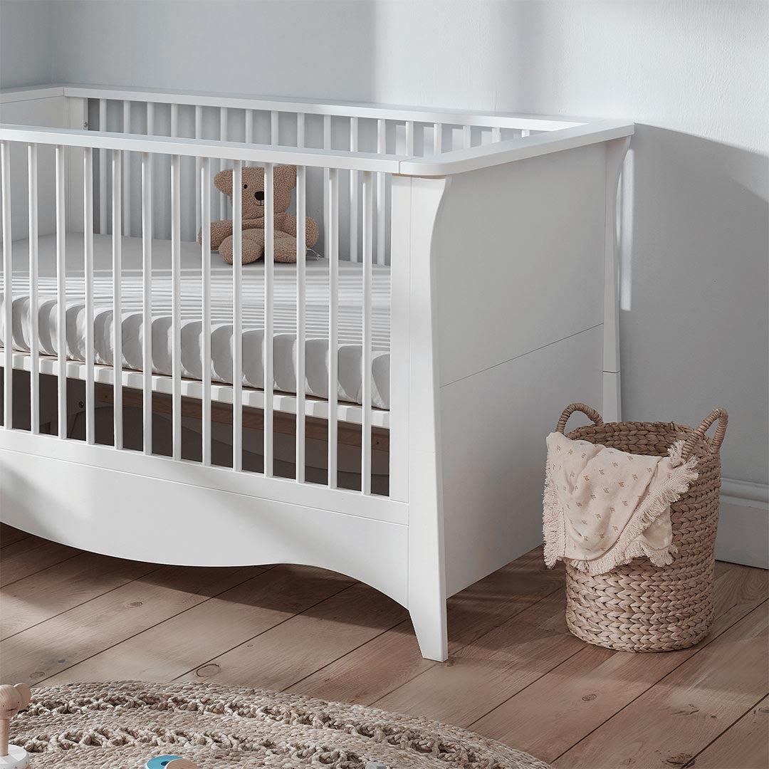  CuddleCo Clara Cot Bed - White、mySite、merchandisen