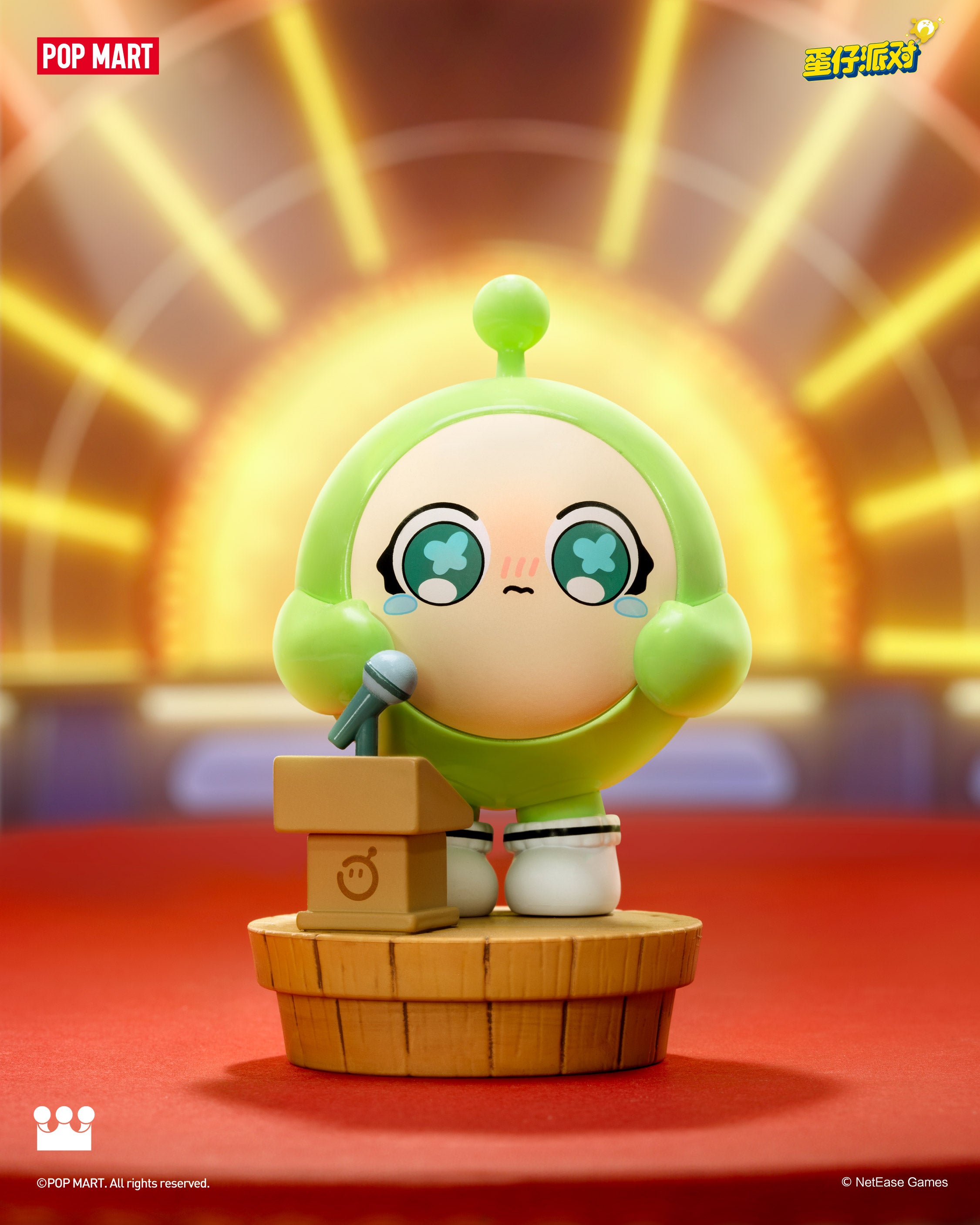  POP MART Eggy Party: Colorful Playland Classic Series Figures、mySite、greenlandpopulation