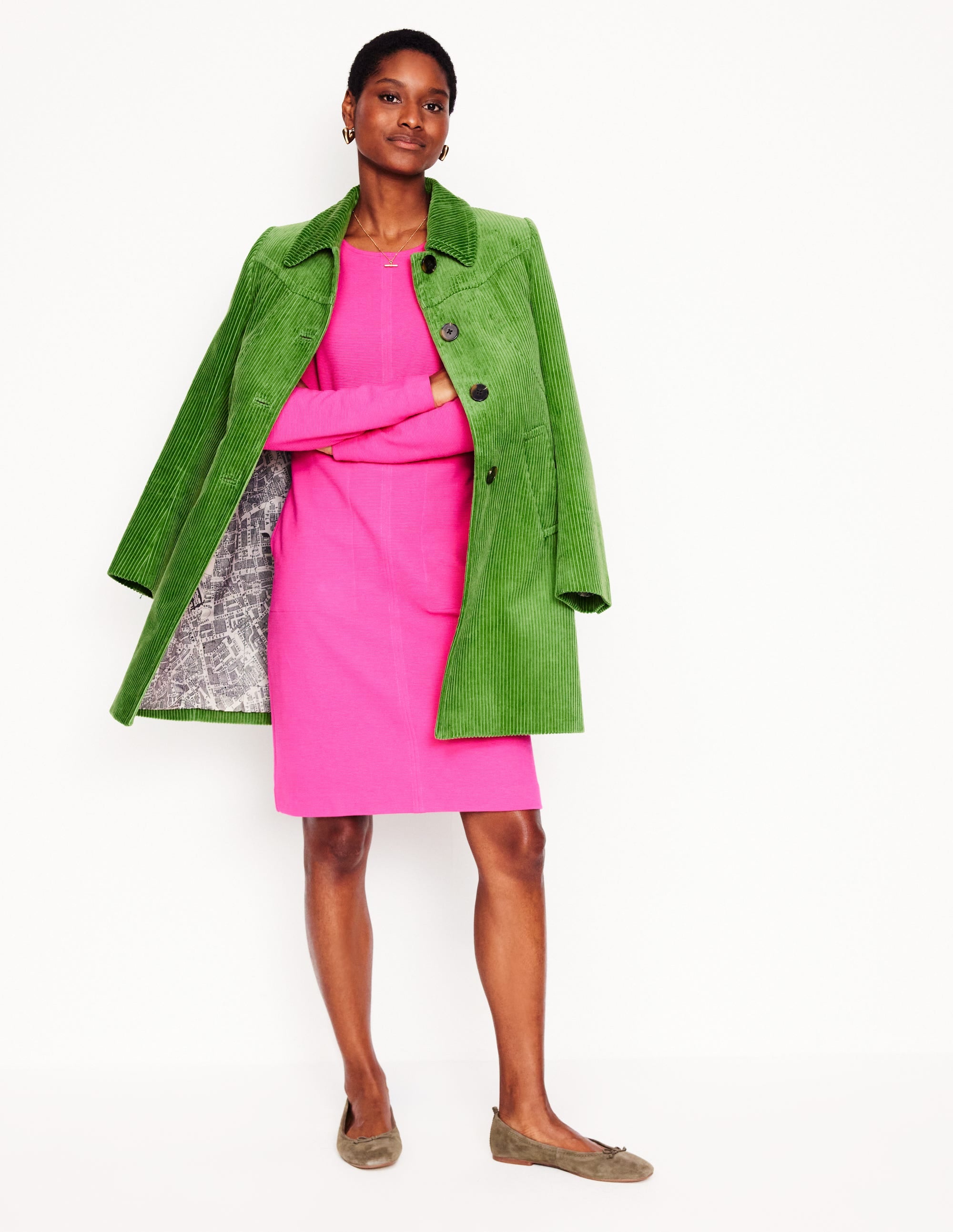  Cornelia Ottoman Dress-Pink Peony、mySite、ashleygrahame