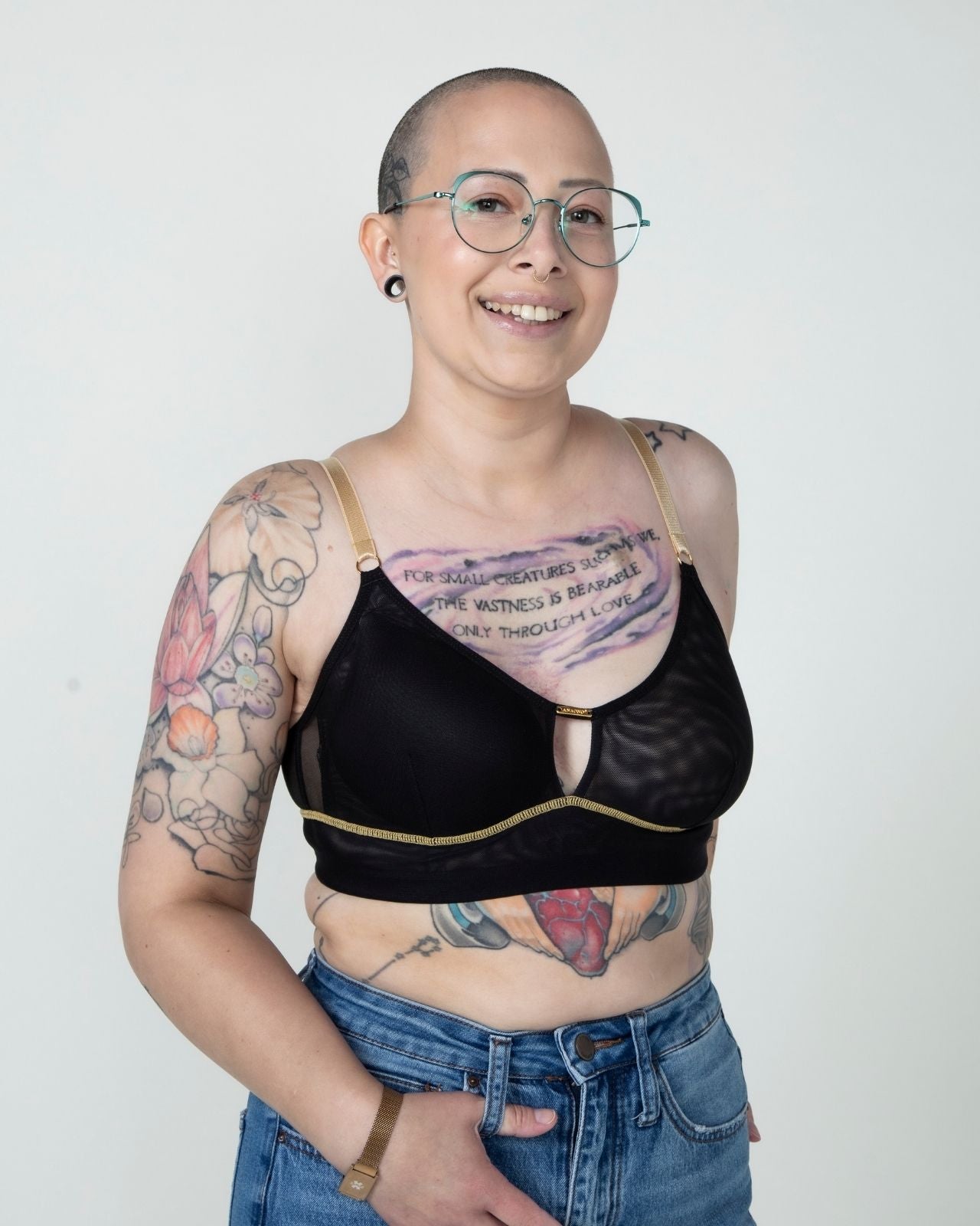 Victoria Mesh Keyhole Bralette、mySite、bengalsvssteelers