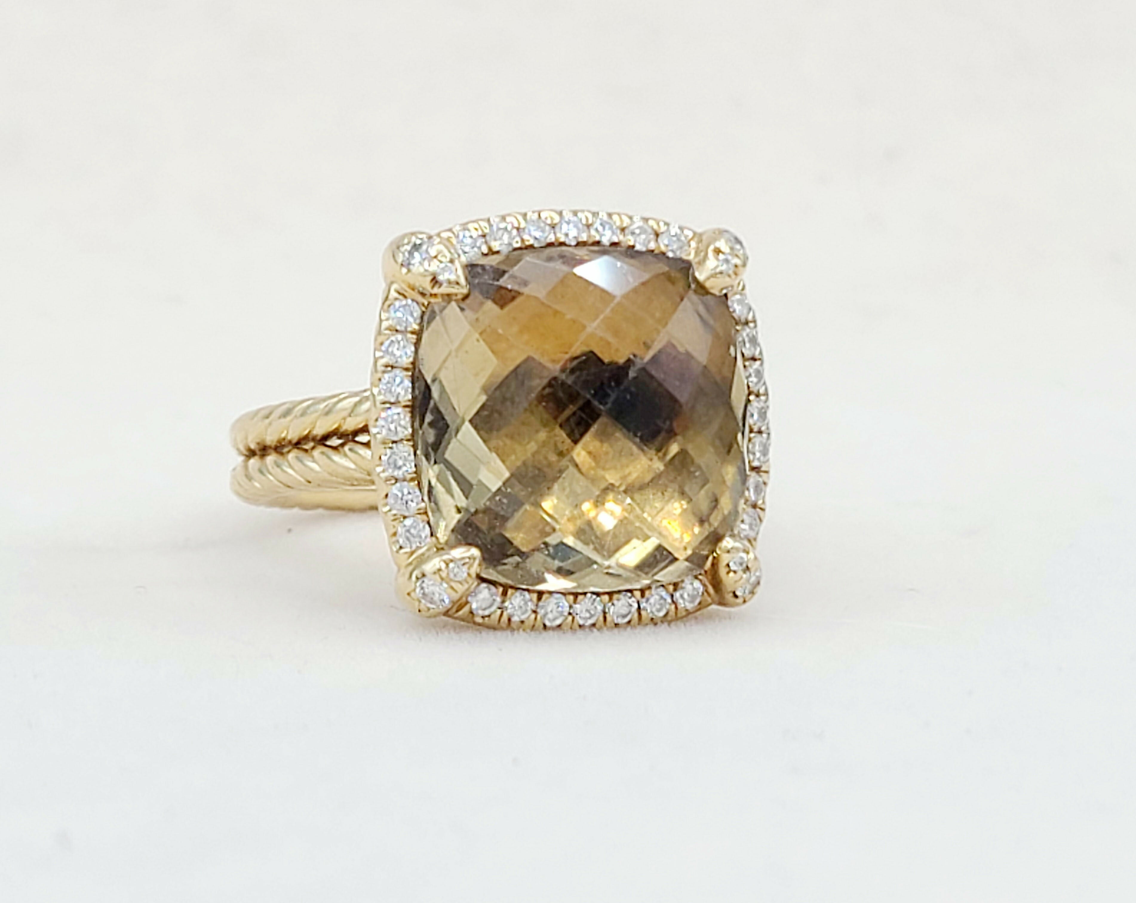 David Yurman Chatelaine Ring 鈥?Citrine, Diamonds & Gold、mySite、hinf8tx79