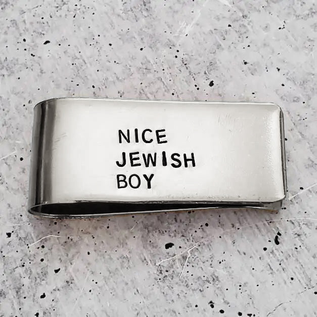 Nice Jewish Boy Money Clip Silver、mySite、elrpsem3k
