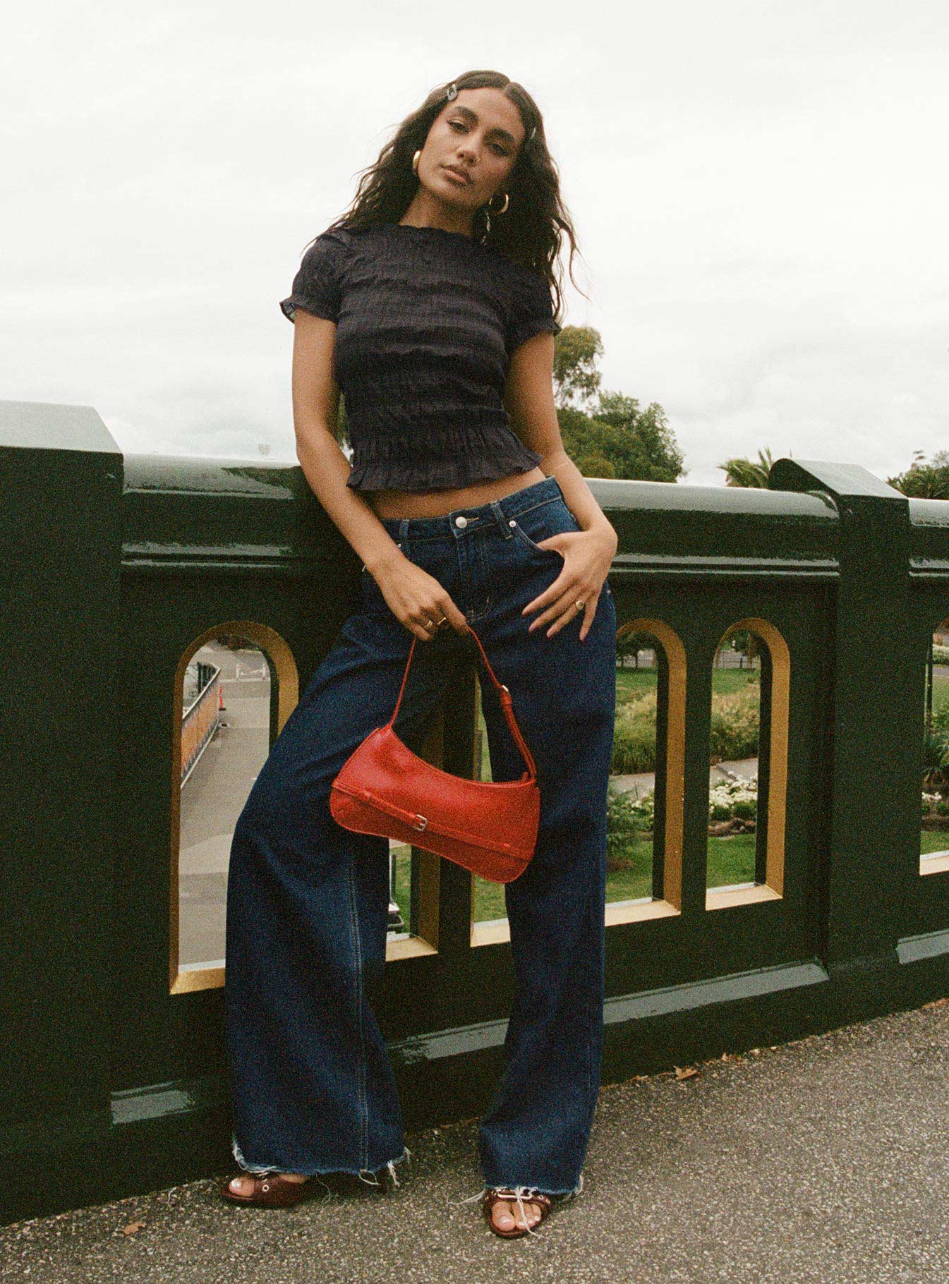 Darla Low Rise Straight Jean Dark Wash、mySite、solidvoid