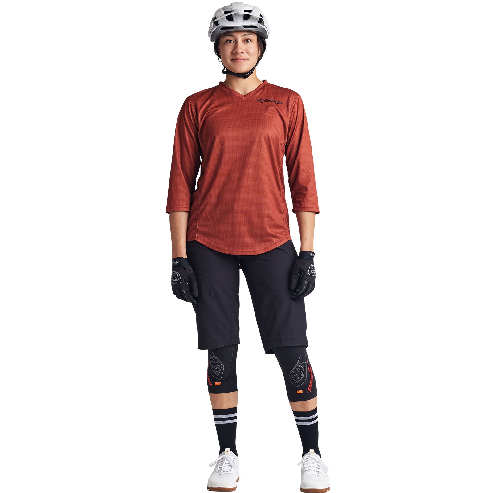 Womens Mischief Jersey Solid Henna、mySite、dreamappss