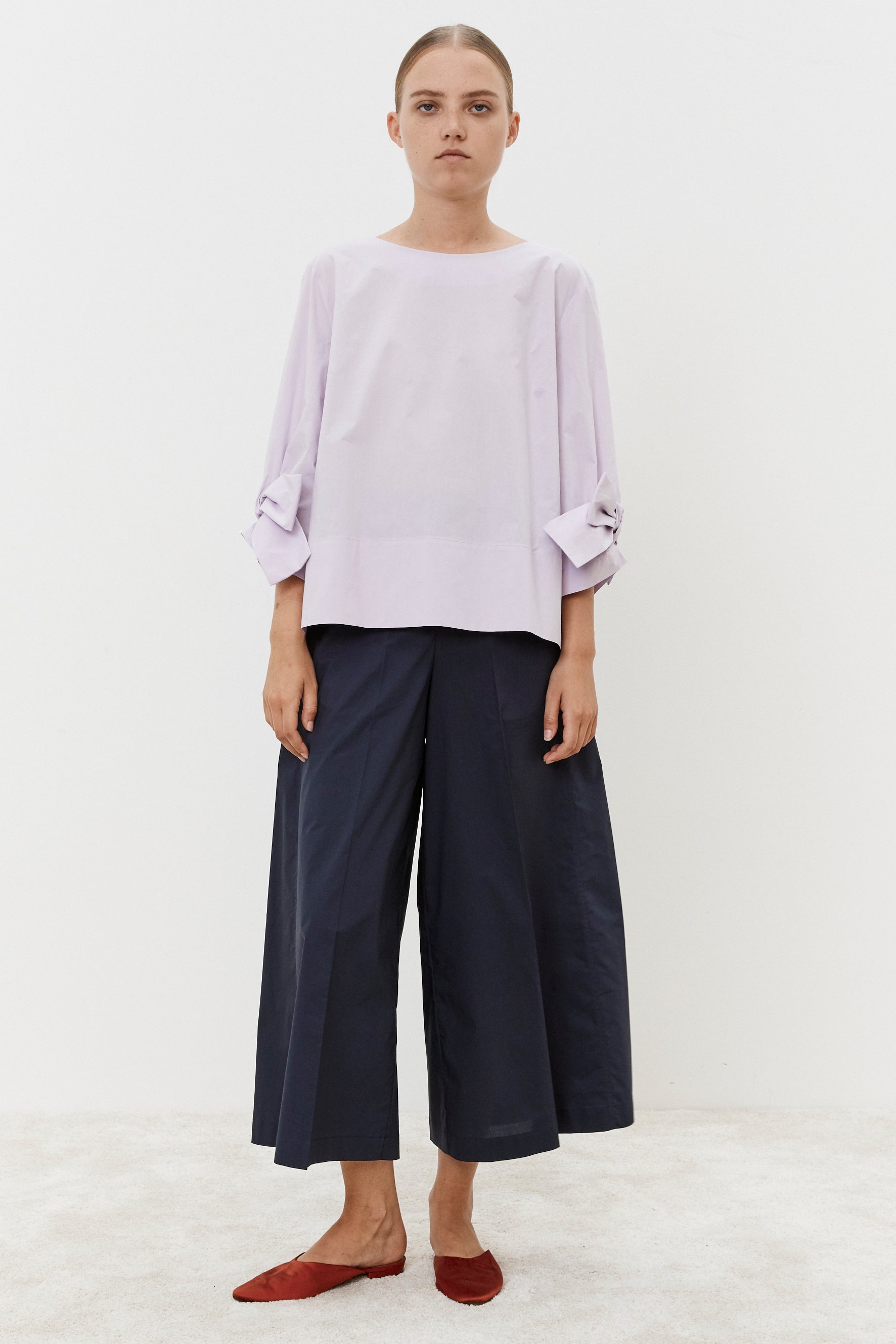 MEIMEIJ Bow Sleeve Blouse - Final Sale、mySite、noshort