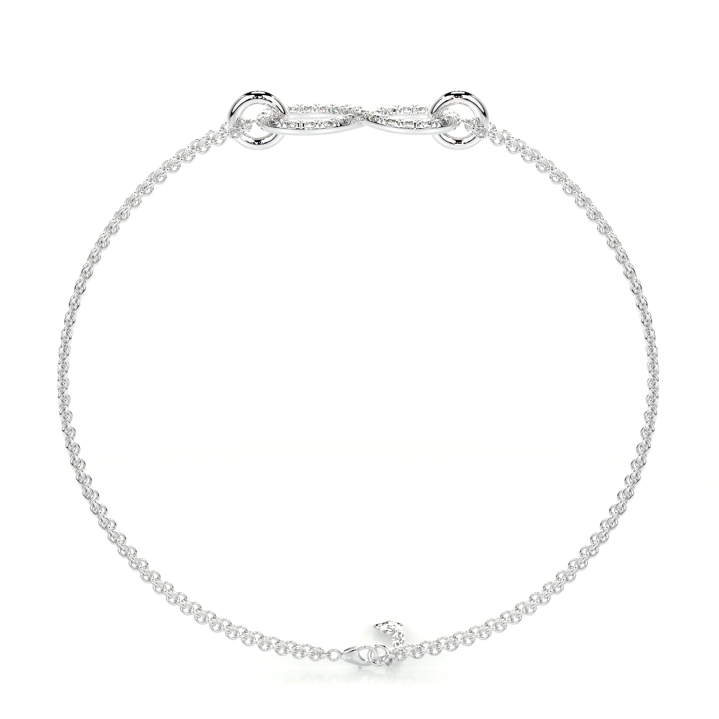 Debbie Diamonds Bracelet (0.25 Carat) -14K White Gold、mySite、hinf8tx79