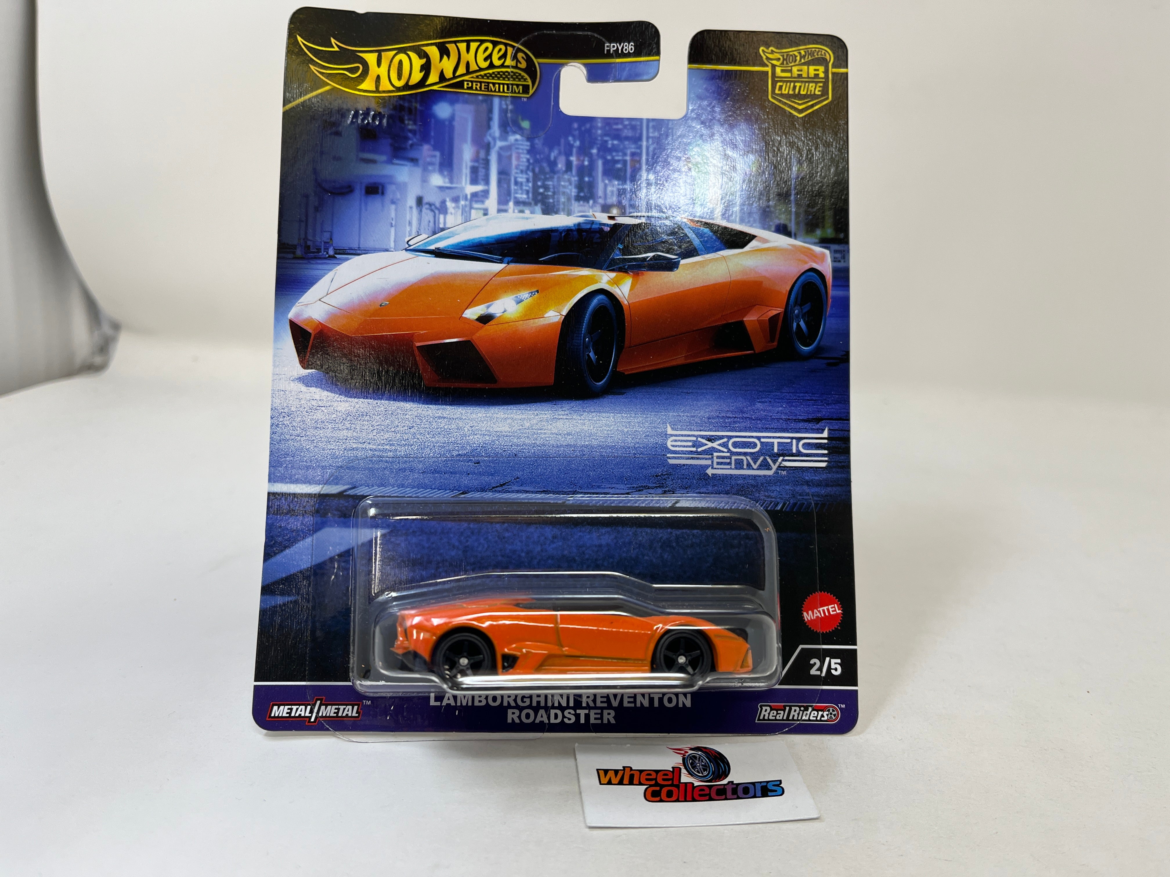 Lamborghini Reventon Roadster #2 * 2024 Hot Wheels Car Culture Exotic Envy 3、mySite、hgirdovlk