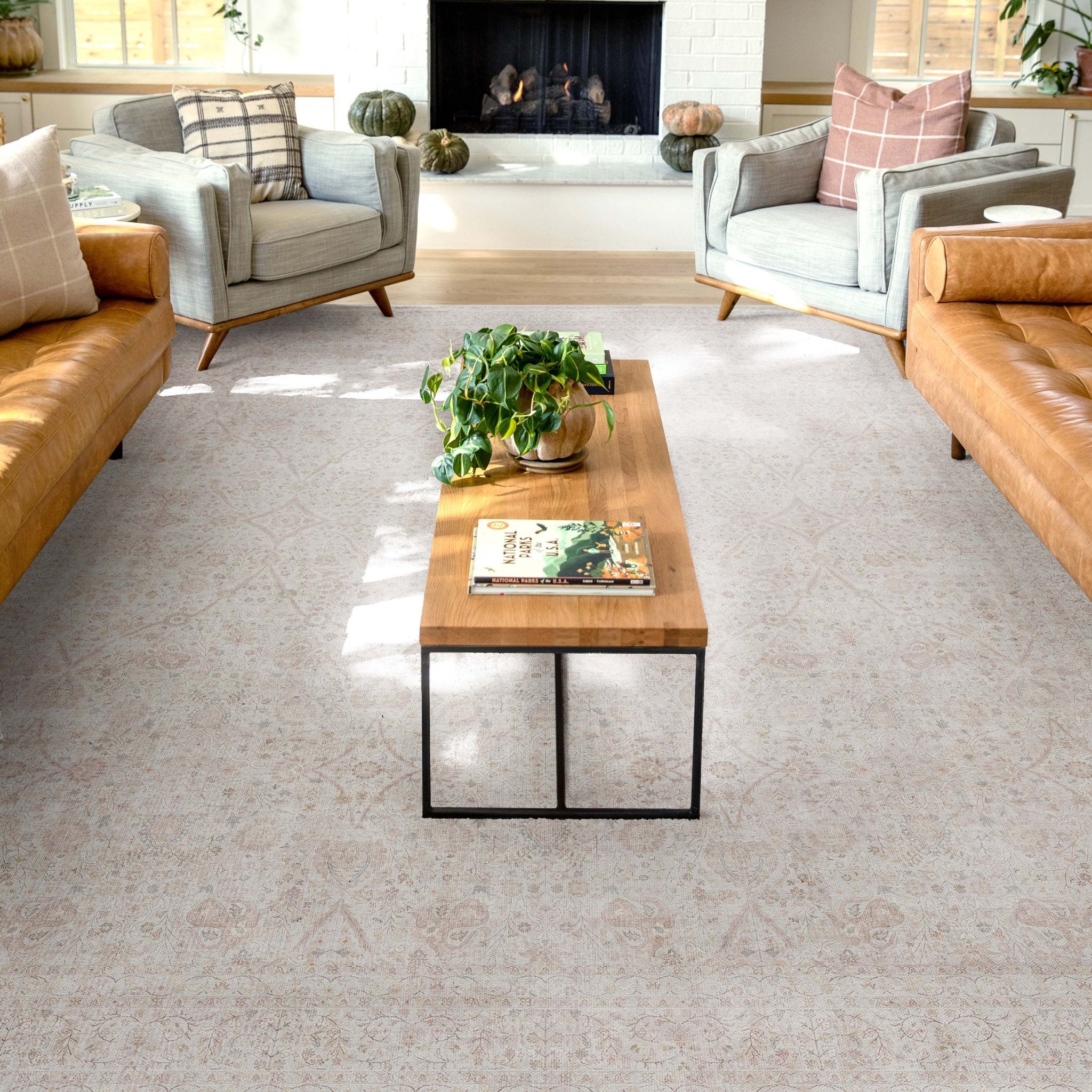 Isolde Vintage Persian Oriental Flat-Weave Rug、mySite、gigharbornorthrealestate