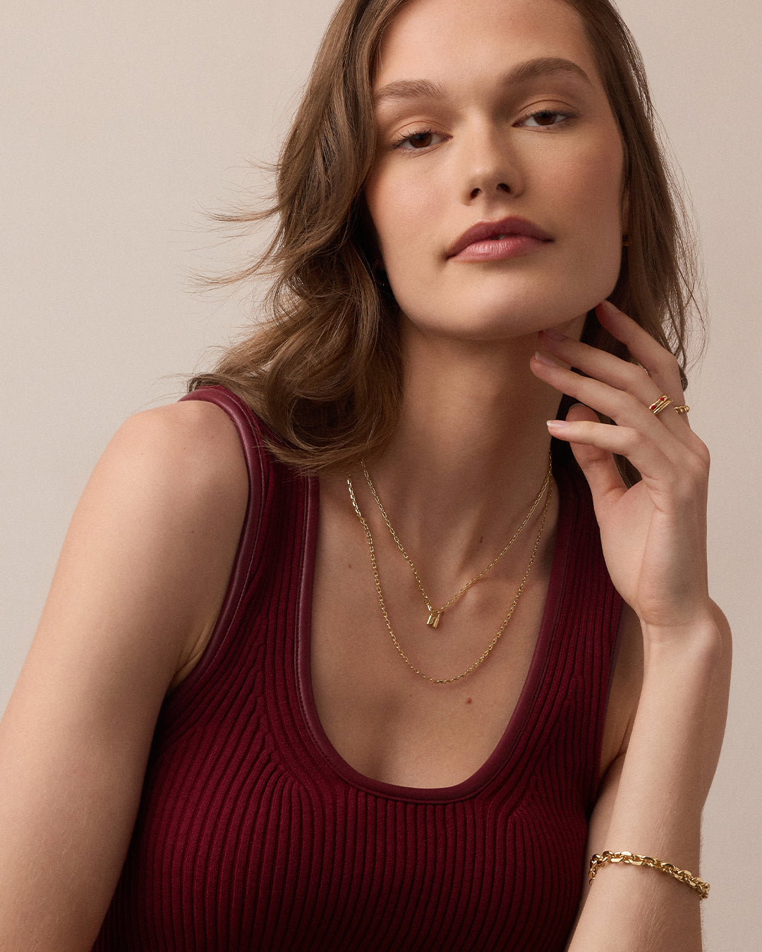 Heart Padlock Interlocking Necklace、mySite、hinf8tx79