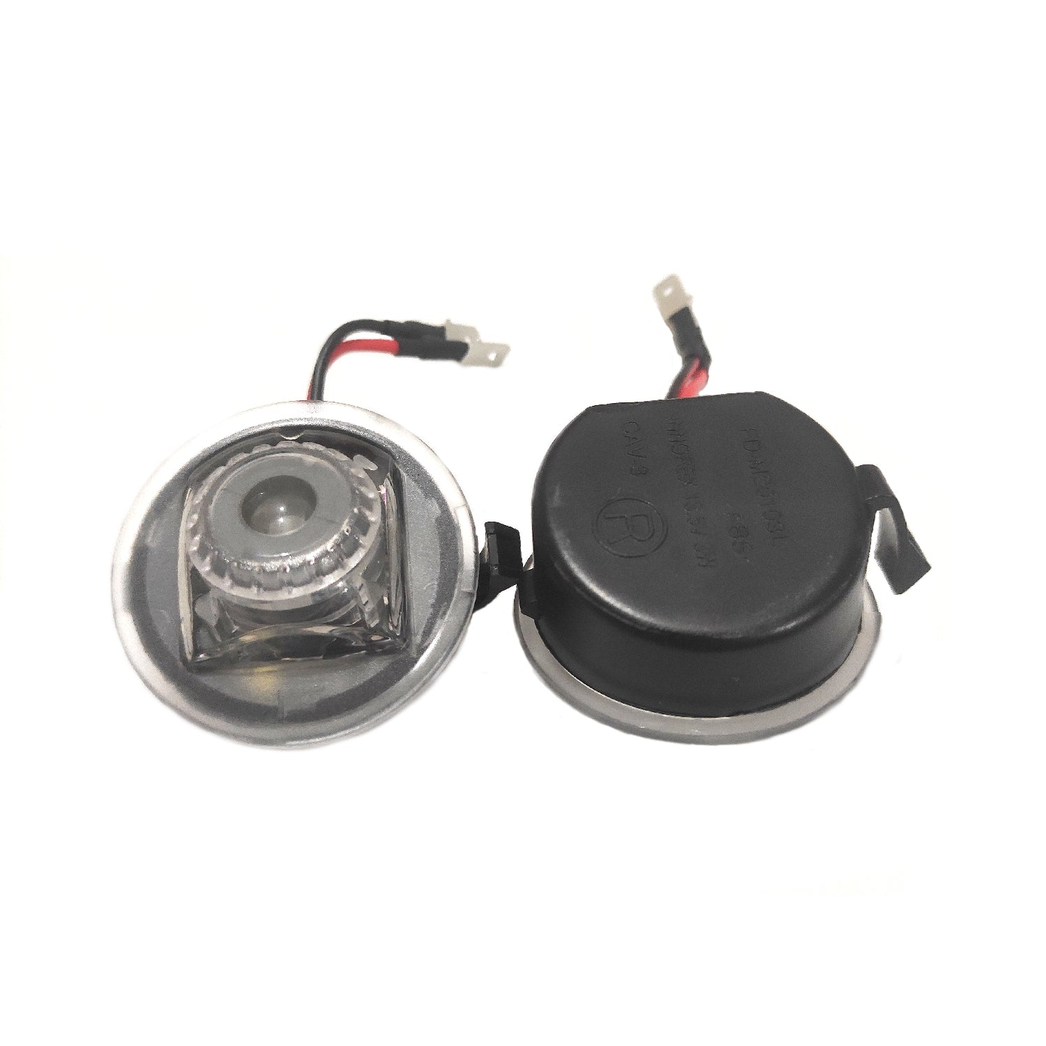 2x Ford Round Mirror light (plug&play) - 24 Logos、mySite、nflplayoffbracketp