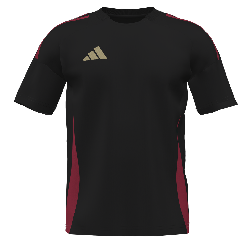 Tiro 24 Custom Jersey Red Star - Black、mySite、noshort