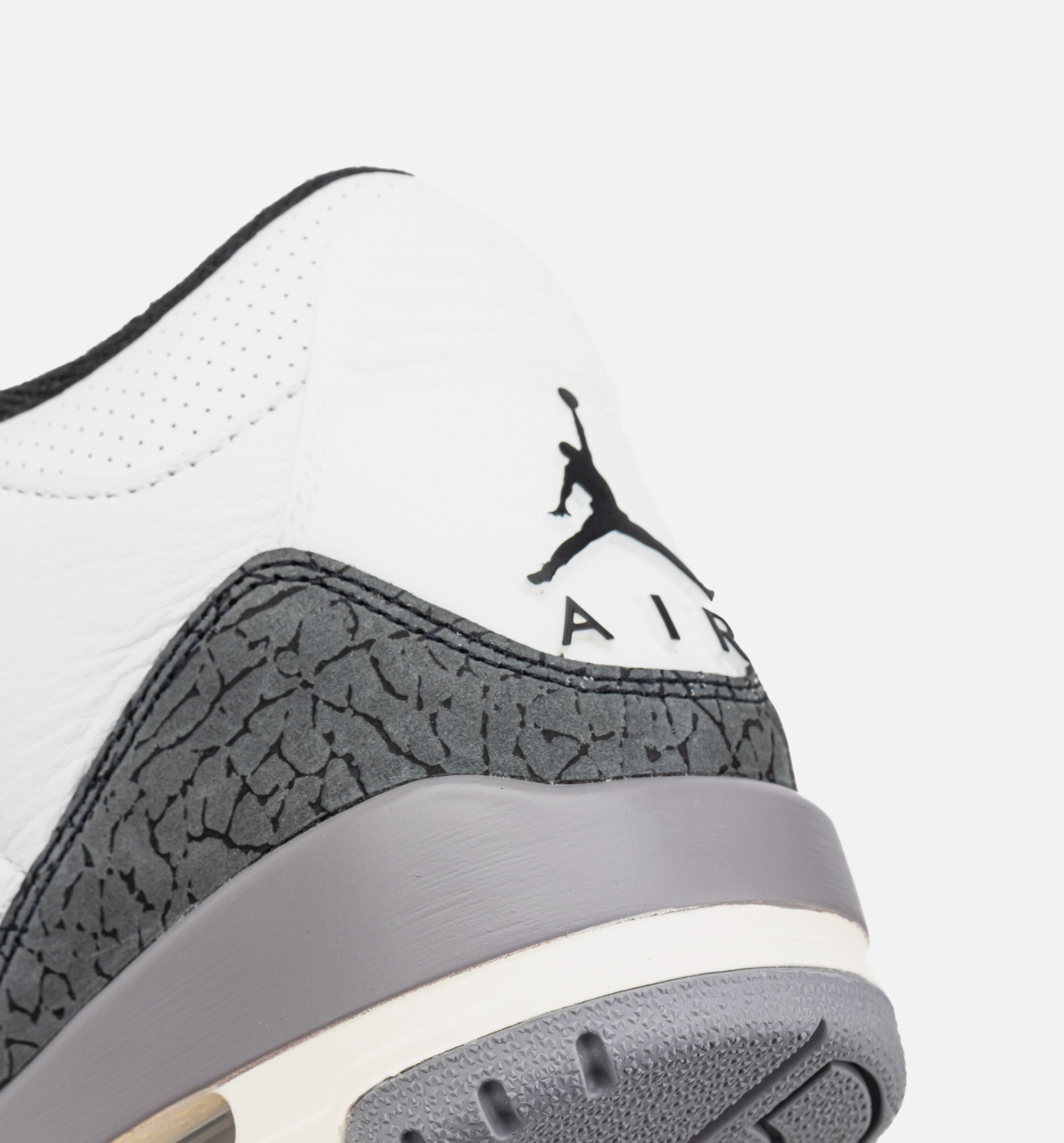 Air Jordan 3 Retro Cement Grey Mens Lifestyle Shoe - Summit White/Fire Red/Cement Grey/Black、mySite、dreamappss