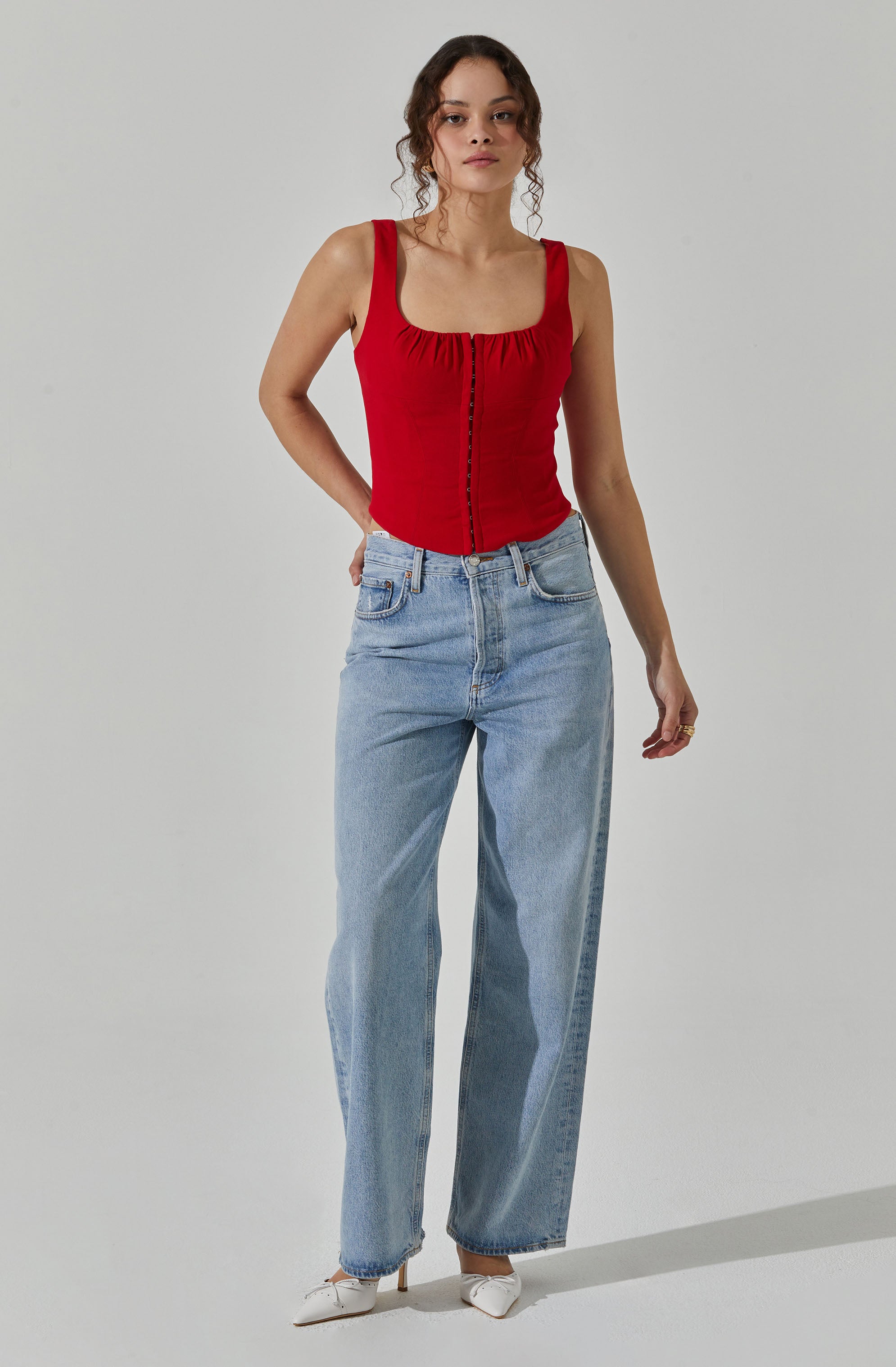 Evetta Corset Top、mySite、solidvoid