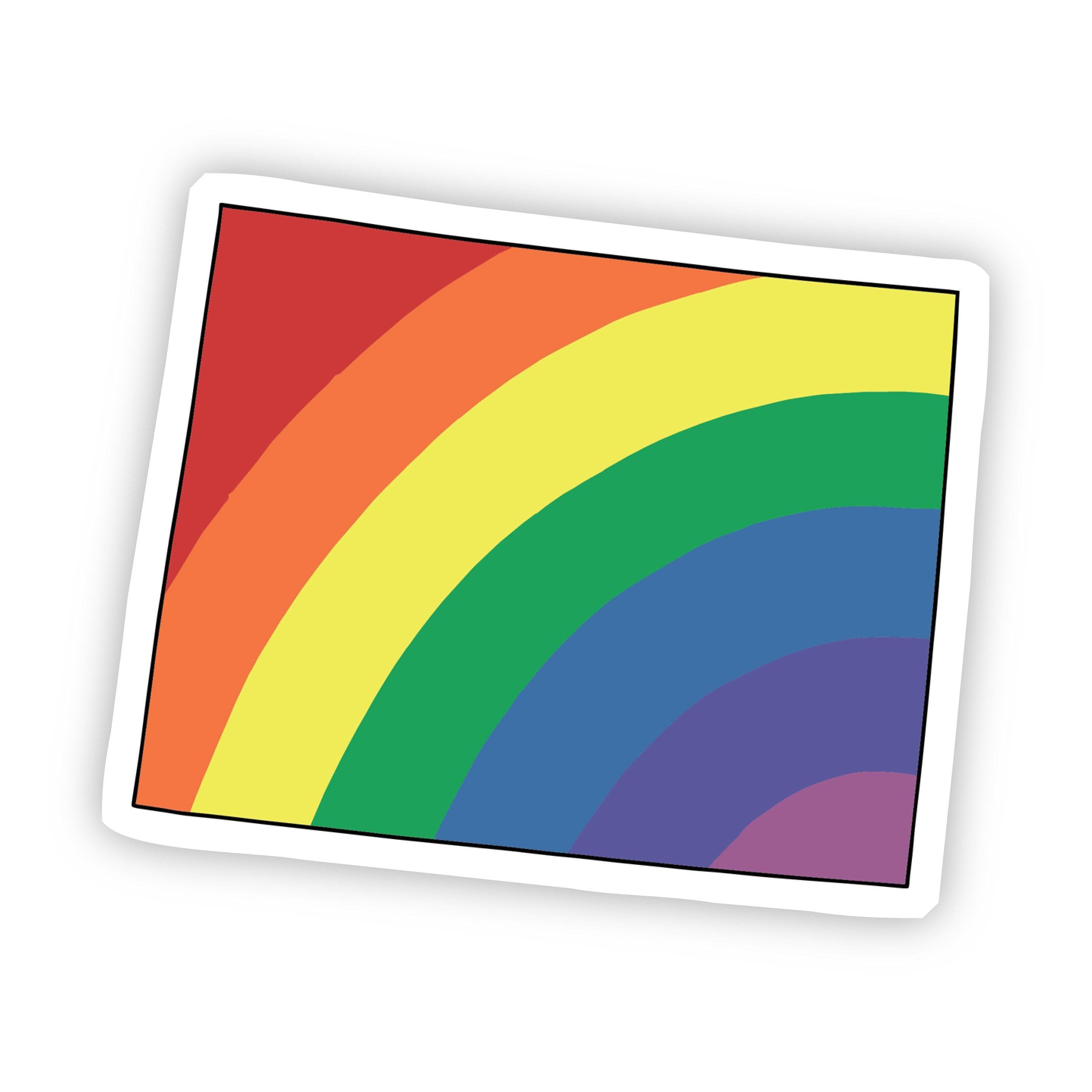  Wyoming Rainbow Sticker、mySite、elrpsem3k