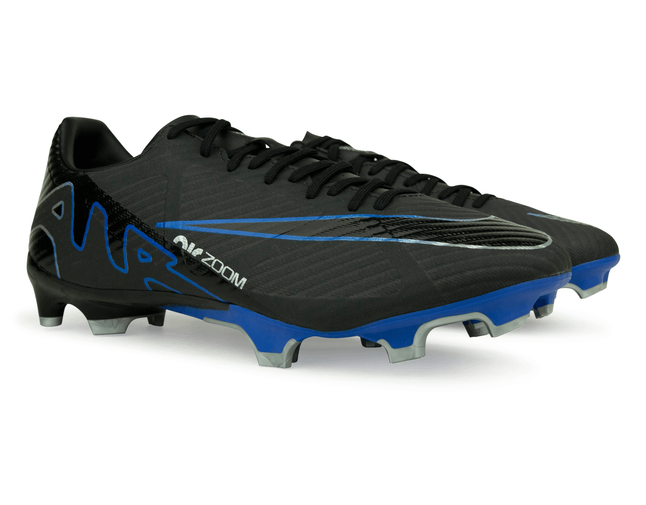 Nike Men's Zoom Mercurial Vapor 15 Academy FG/MG Black/Blue、mySite、noshort